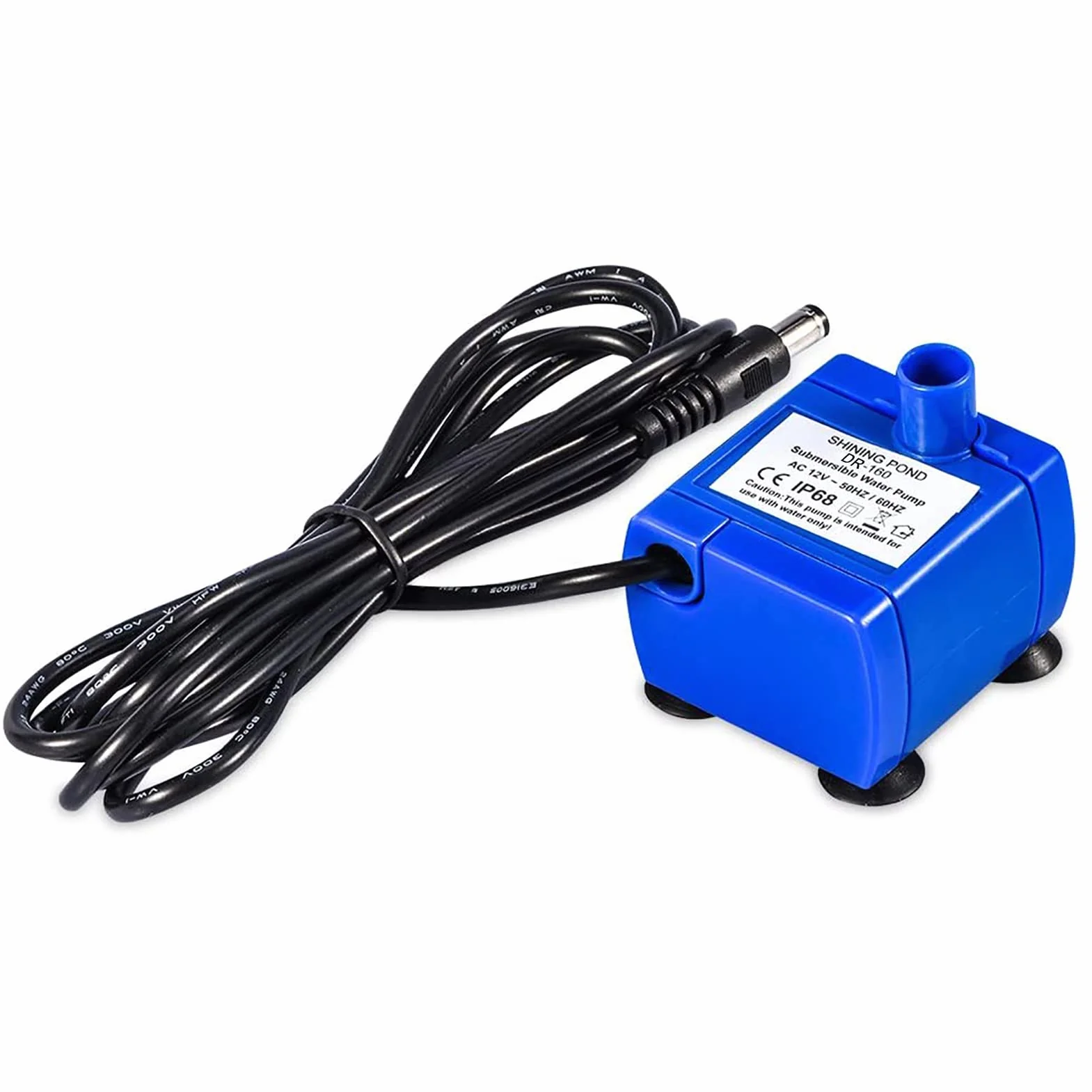Estink Elektryczna Pompa Wodna dla Zwierząt Domowych, AC 12V 2W, Fontanna dla Kotów i Psów, Cicha, Niska Energia