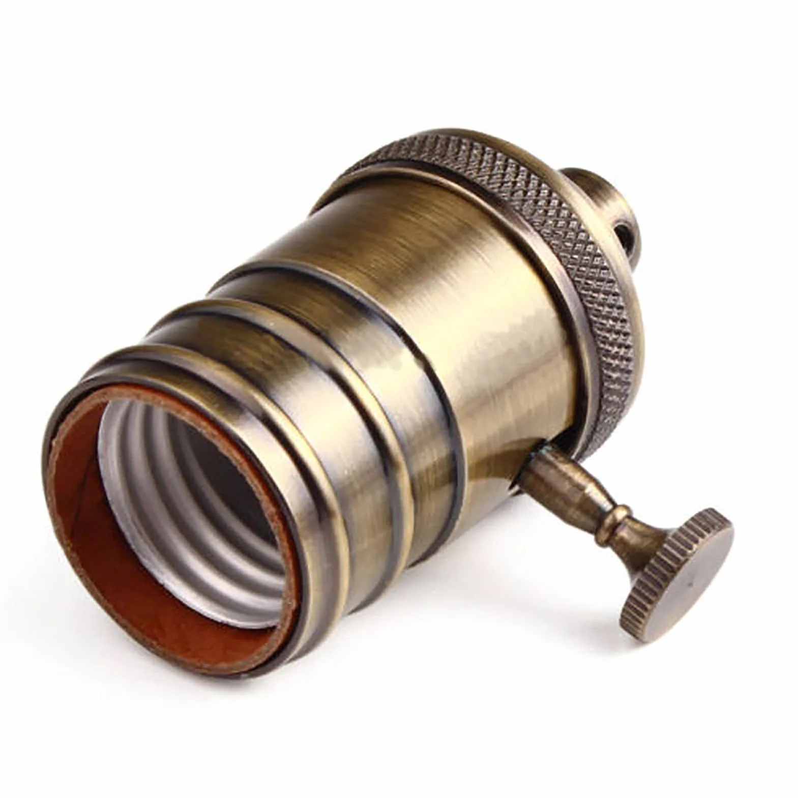 Oprawka lampy w stylu retro E26/E27, podstawa do żarówki, oprawka w stylu vintage, oprawka sufitowa, styl antyczny, na ścianę, stół i sufit, akcesoria DIY