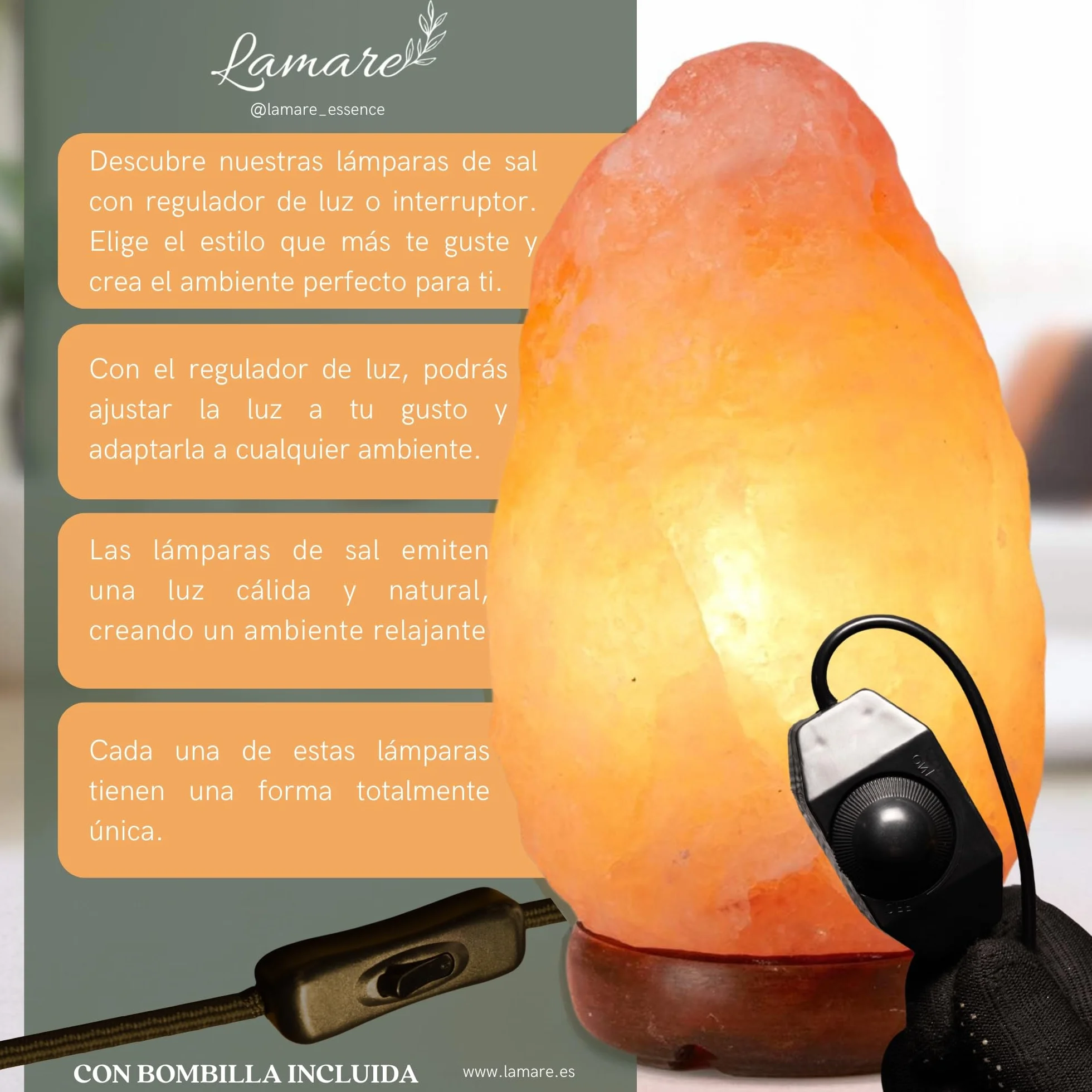 Himalajska lampa solna 10-12 kg - Magic Salt® Lighting For Your Soul