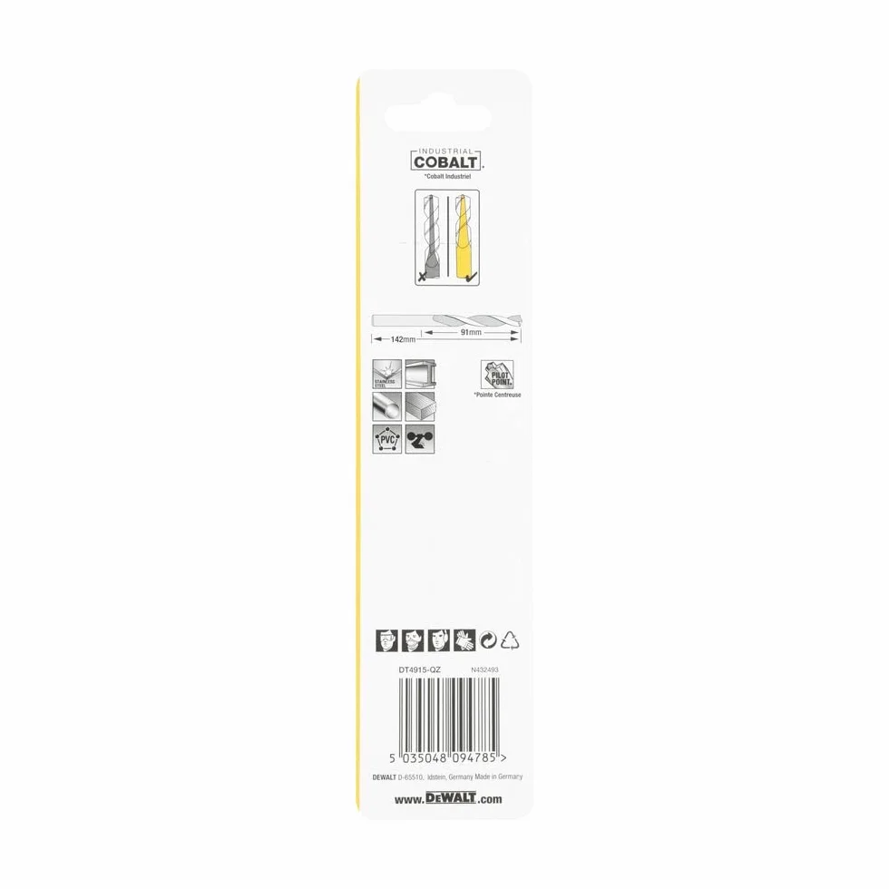 DeWalt DT4912-QZ wiertło kobaltowe HSS-CO Extreme do metalu