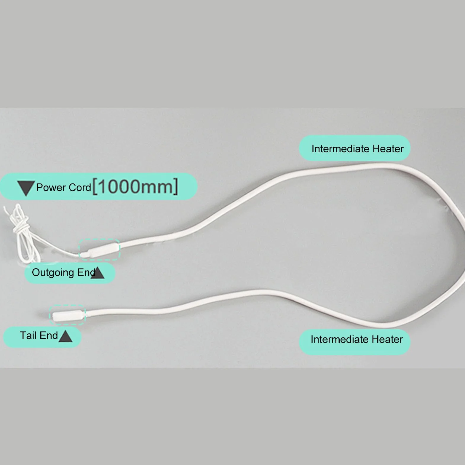 Kabel Grzewczy do Rur AC220V 200W Wodoodporny Silikonowy