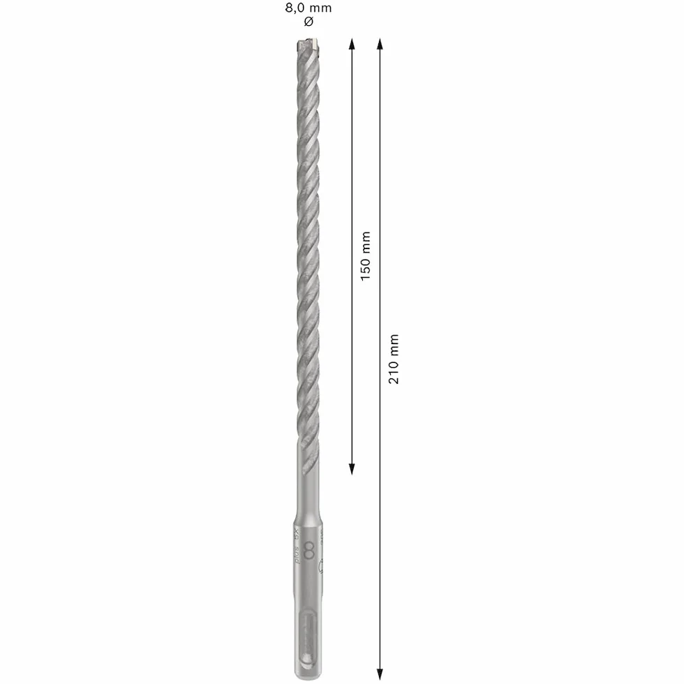 Bosch SDS Plus-5 X 8 x 150 x 210 (10) wiertło