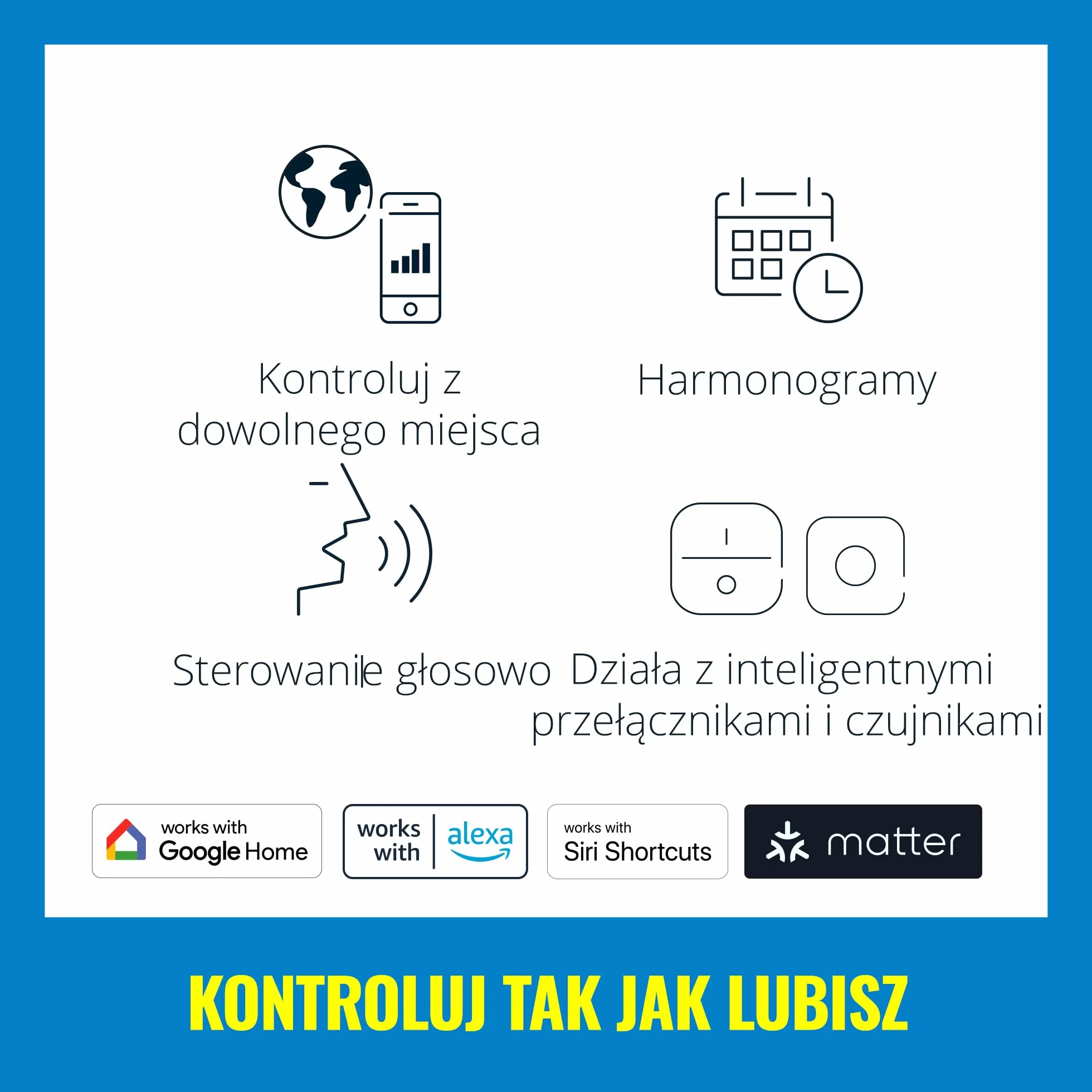 WiZ Ultra wydajna inteligentna lampa LED, E27, klasa efektywności energetycznej A, energooszczędna, automatyzacja i inteligentne sterowanie za pomocą aplikacji/głosu przez Wi-Fi