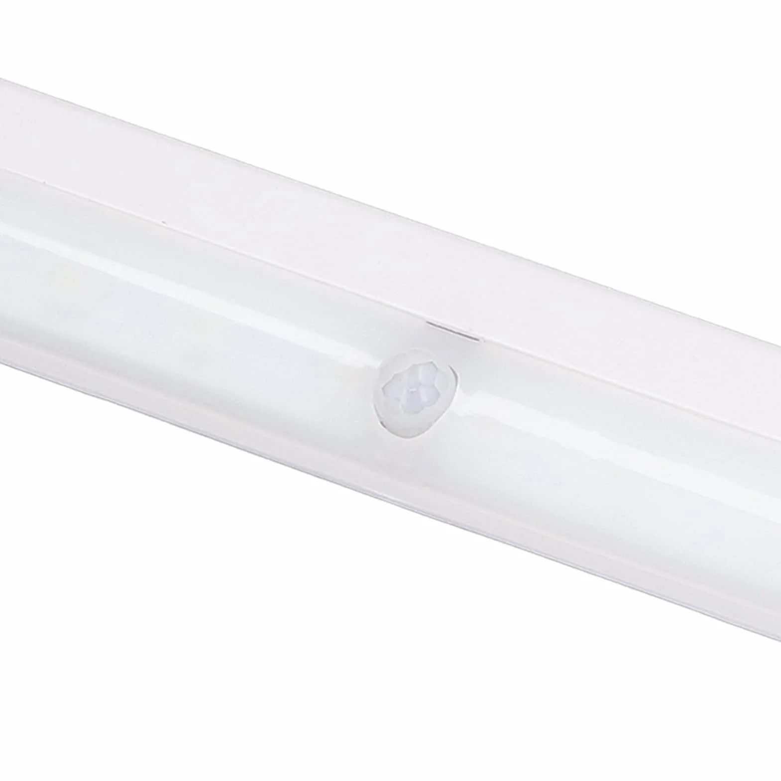 Oświetlenie Szafy LED, Zasilane Bateryjnie światła z Czujnikiem Ruchu Wewnątrz, Przyklejane Pod Szafką Oświetlenie Nocne Bar do Kuchni Sypialnia Szafa Garaż Schody Szafka