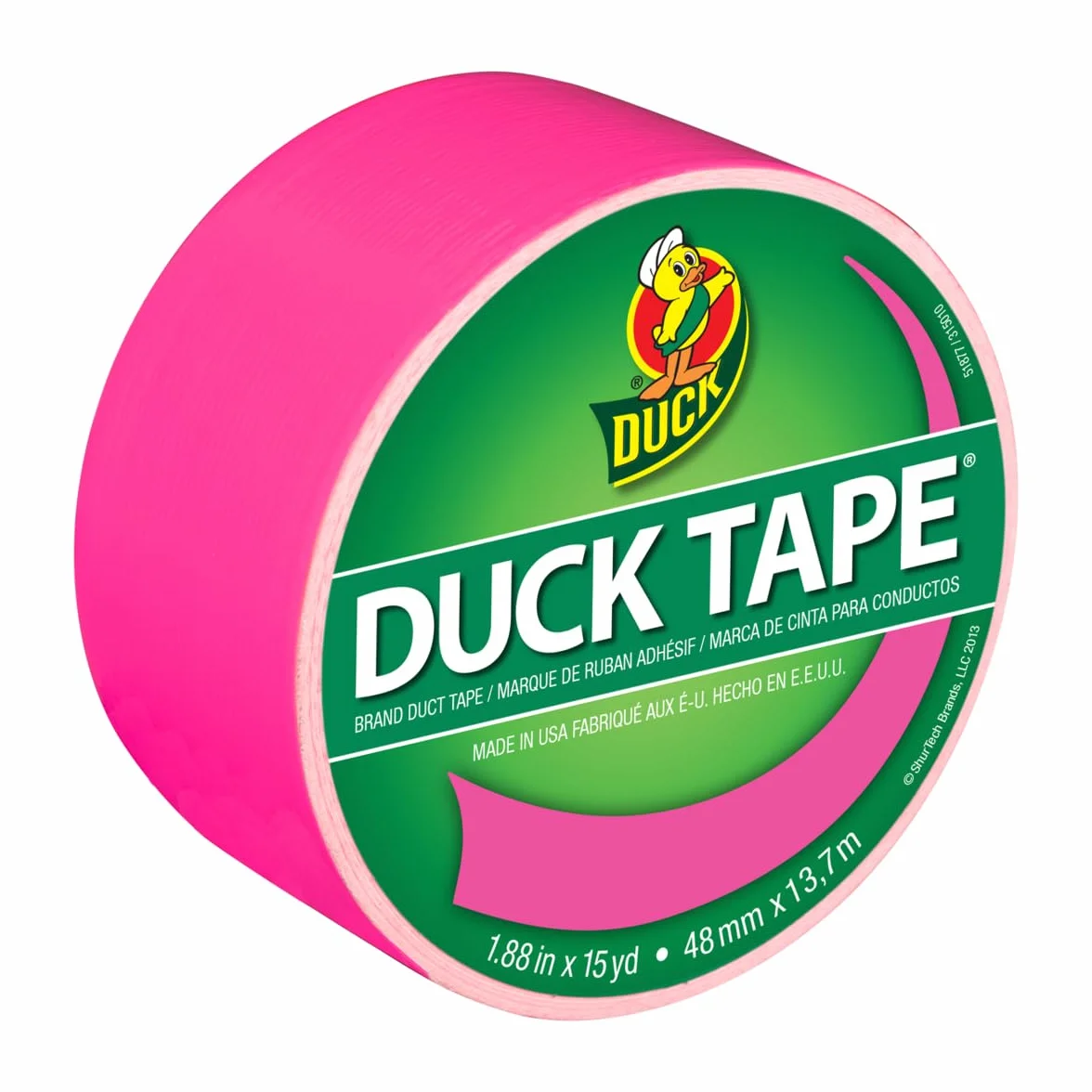 Duck Taśma Klejąca Różowa 48 mm x 13,7 m