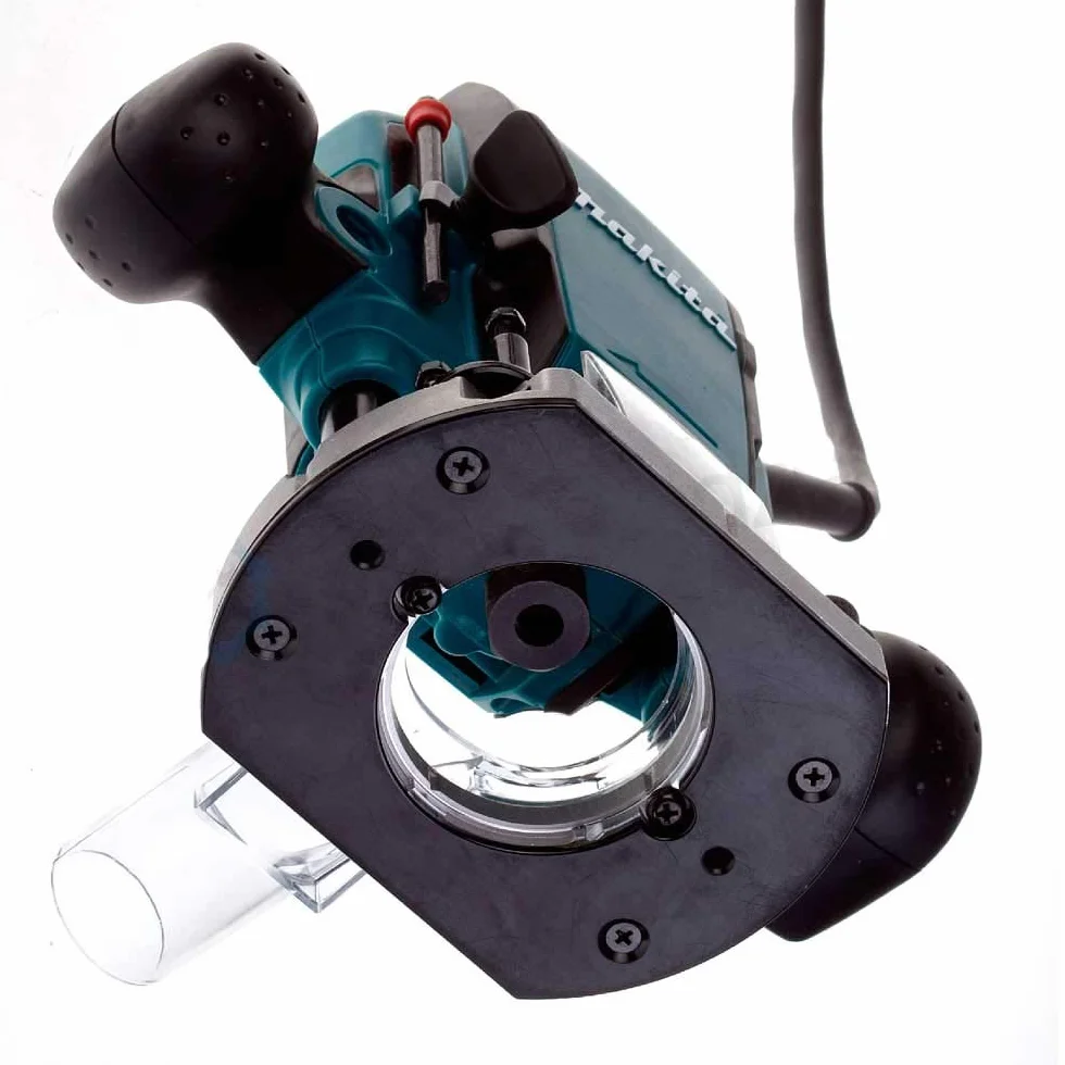 Makita Rp0900 Frezarka Górnowrzecionowa, 900 W, 230 V, Czarny/Niebieski, 35 mm