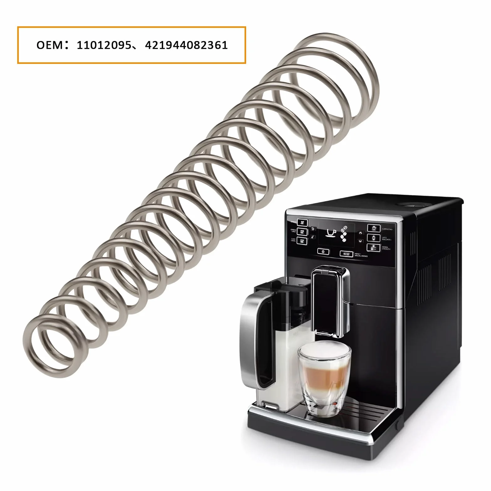 SG Store 4 szt. Ekspres do kawy Konttłok Jednostka Sprężyna 11012095 Kompatybilny z Saeco