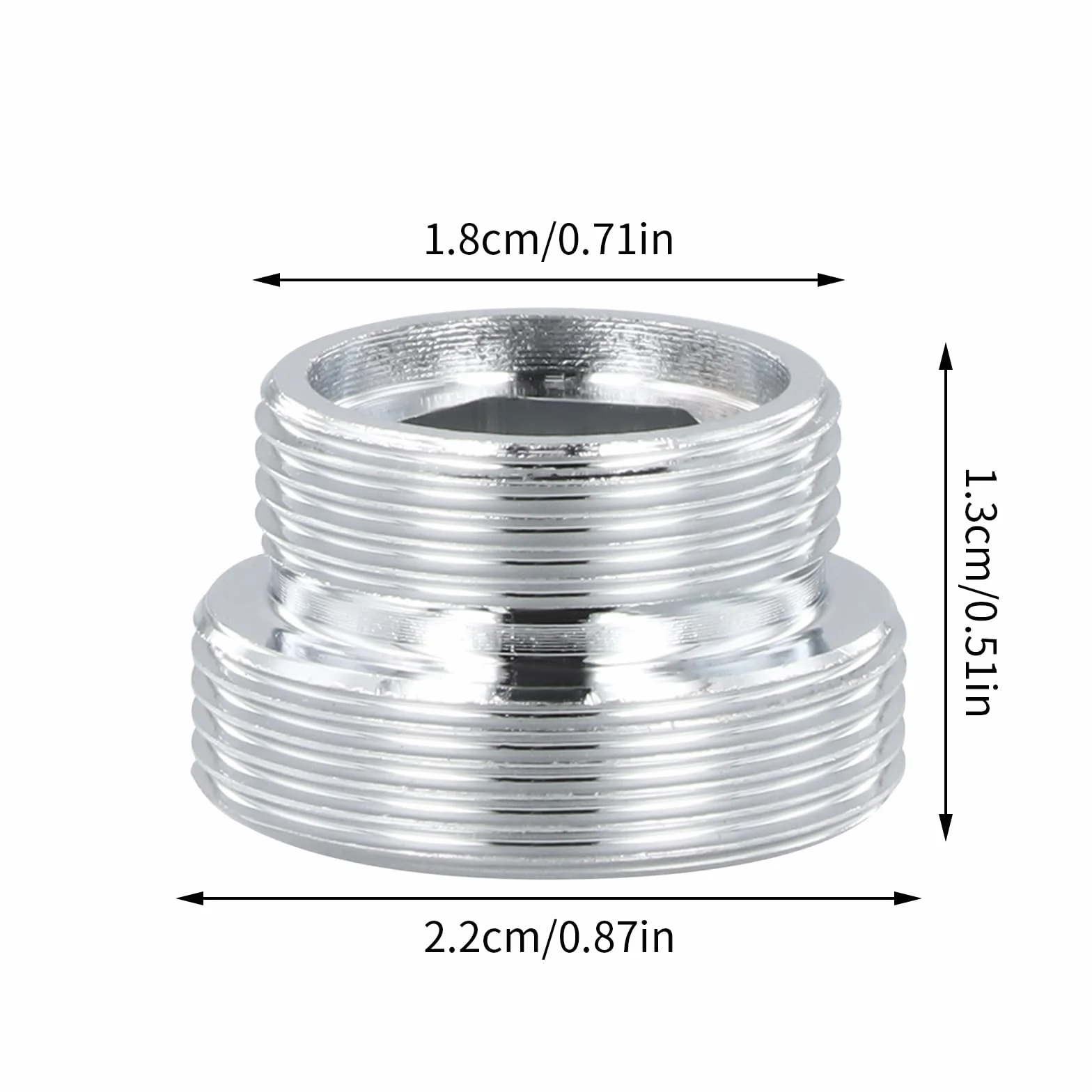 Adaptery do kranu gwint zewnętrzny M18 M22 złącze wtykowe perlator