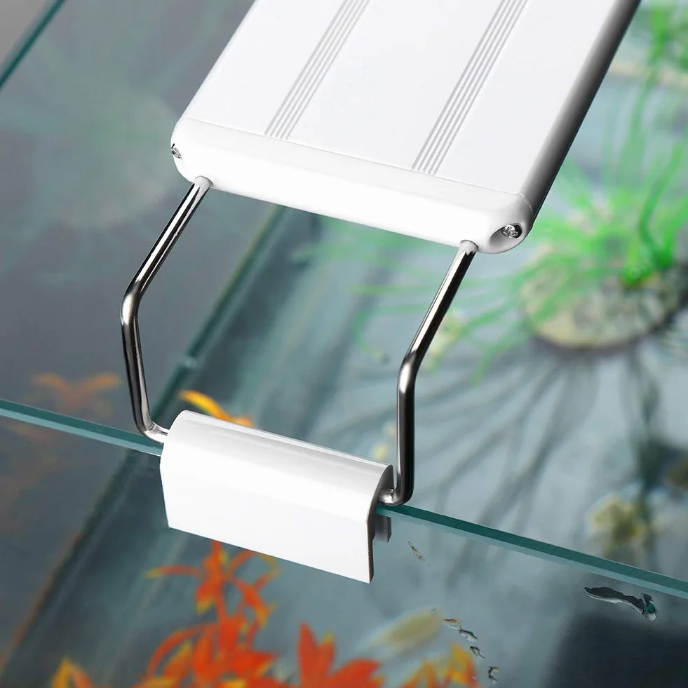 Mini Klips na Oświetlenie do Akwarium Plastikowa LED Wysuwana 220 V