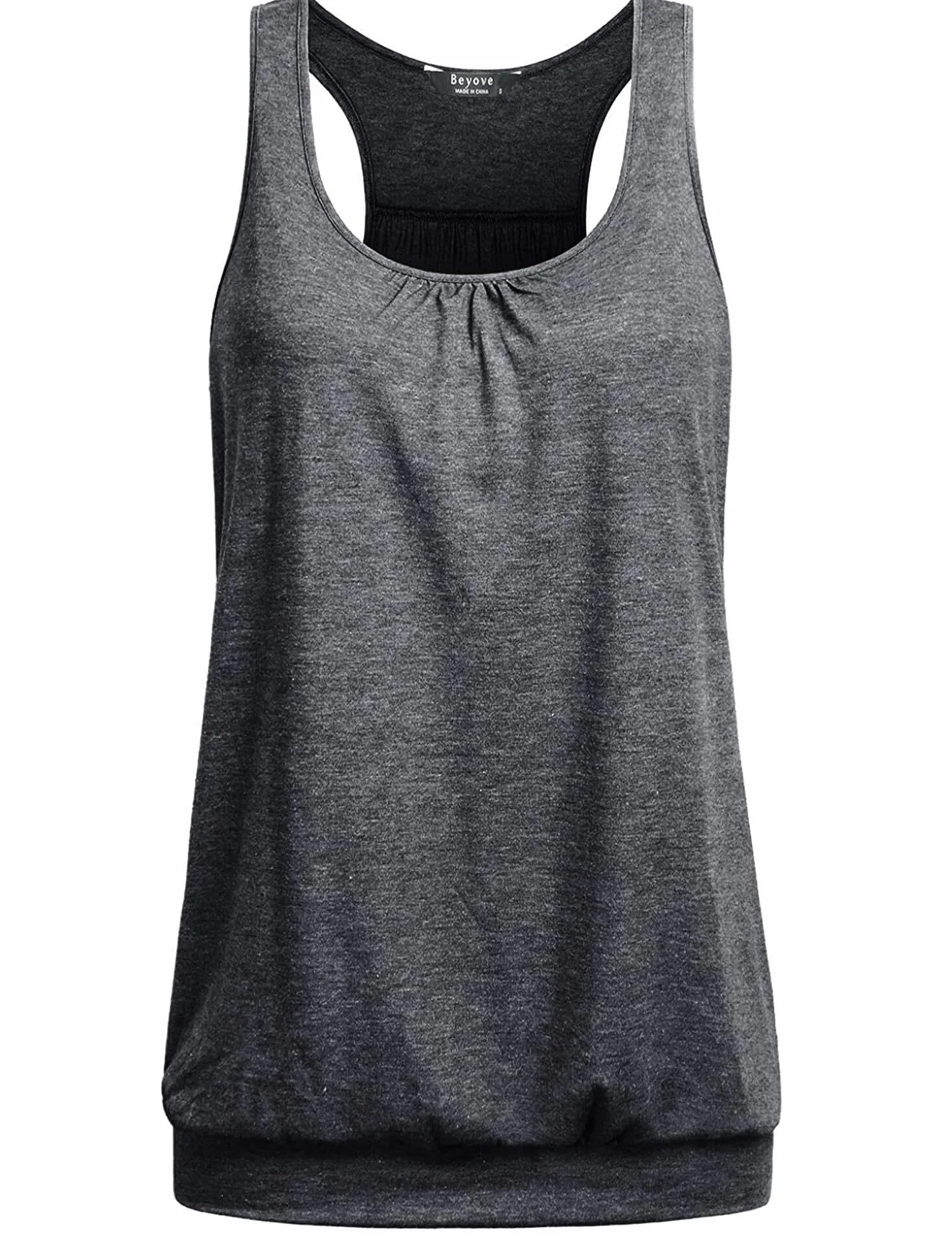 PINSPARK 1 lub 3-pak damskich koszulek sportowych typu tank top, oddychający, do jogi, biegania, fitnessu, bez rękawów, sportowy top
