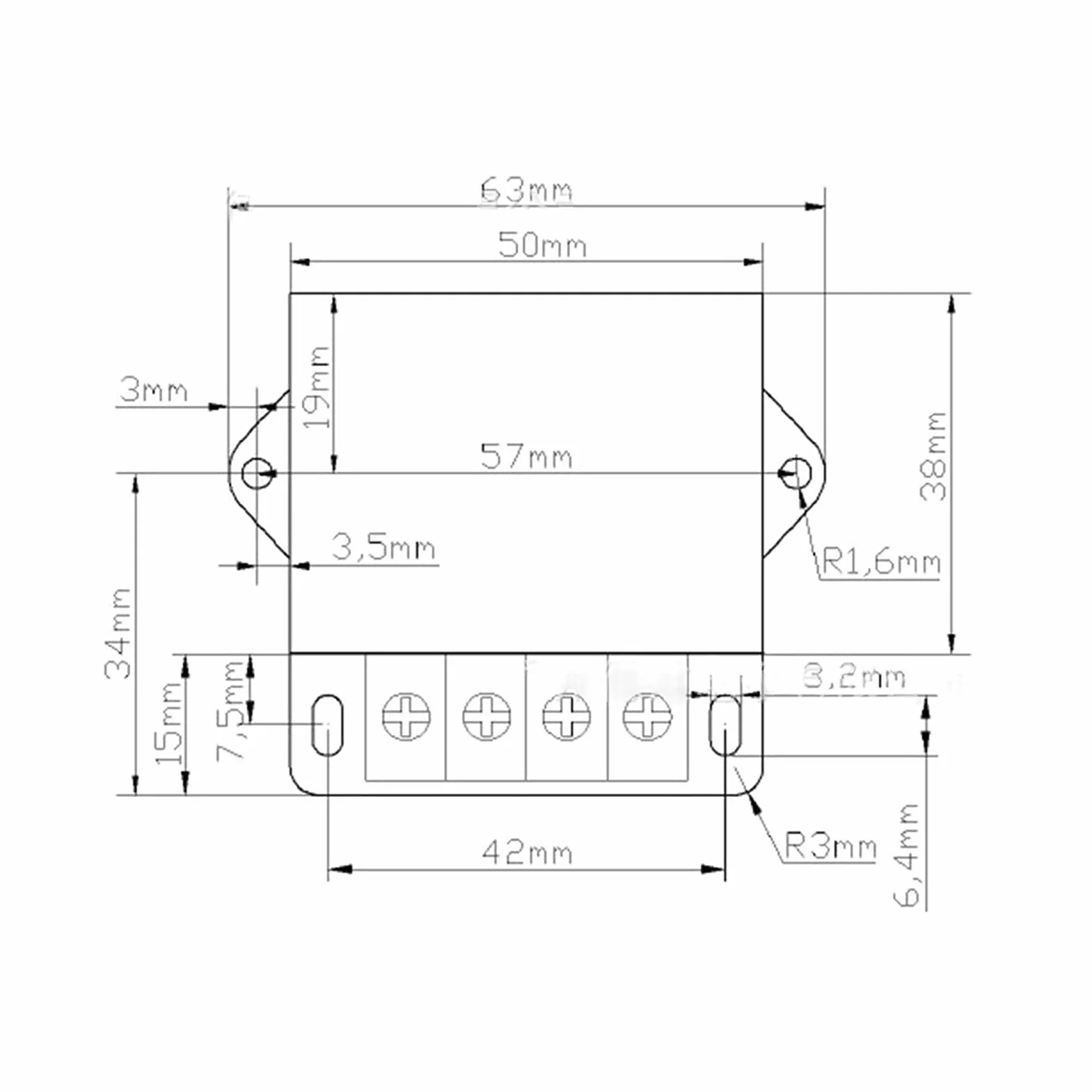 Walfront EA505V Adapter DC 24V 12V do 5V 10A Moduł Obniżający Regulator Napięcia do Taśmy LED