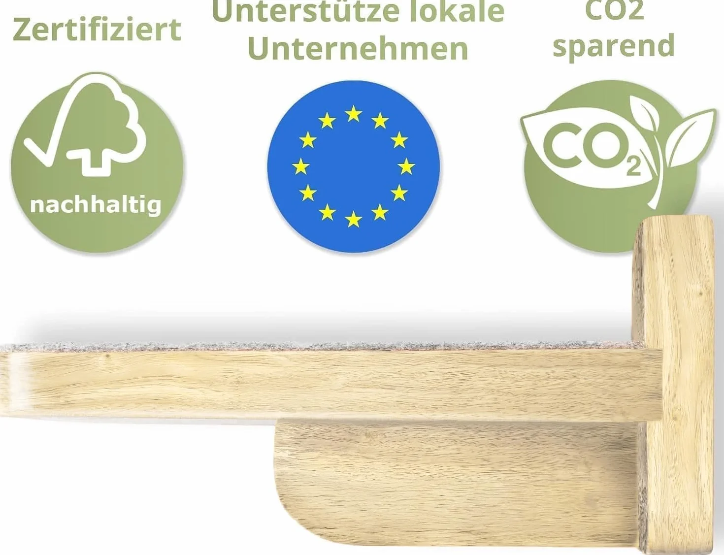 WOOWOOD Ścianka wspinaczkowa dla kotów, 3-częściowy zestaw schodów dla kota, ściana dla kotów, ścianka do wspinaczki, drabinka dla kotów, wspinaczka na ścianę, XL