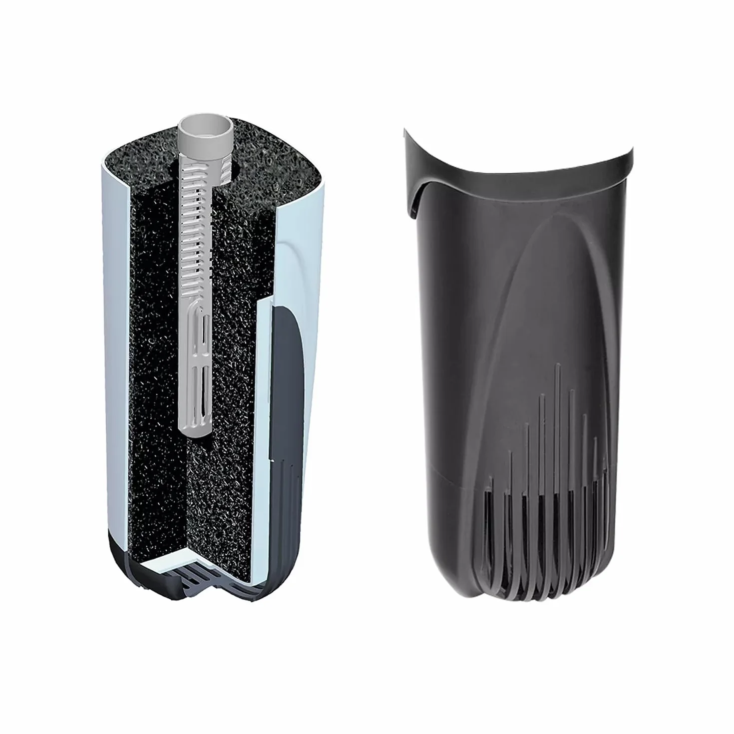 Filtr FAN Mini Plus - Wydajny i trwały | Filtr wewnętrzny do akwariów 30-60 l | 260 l/h | 4,2 W