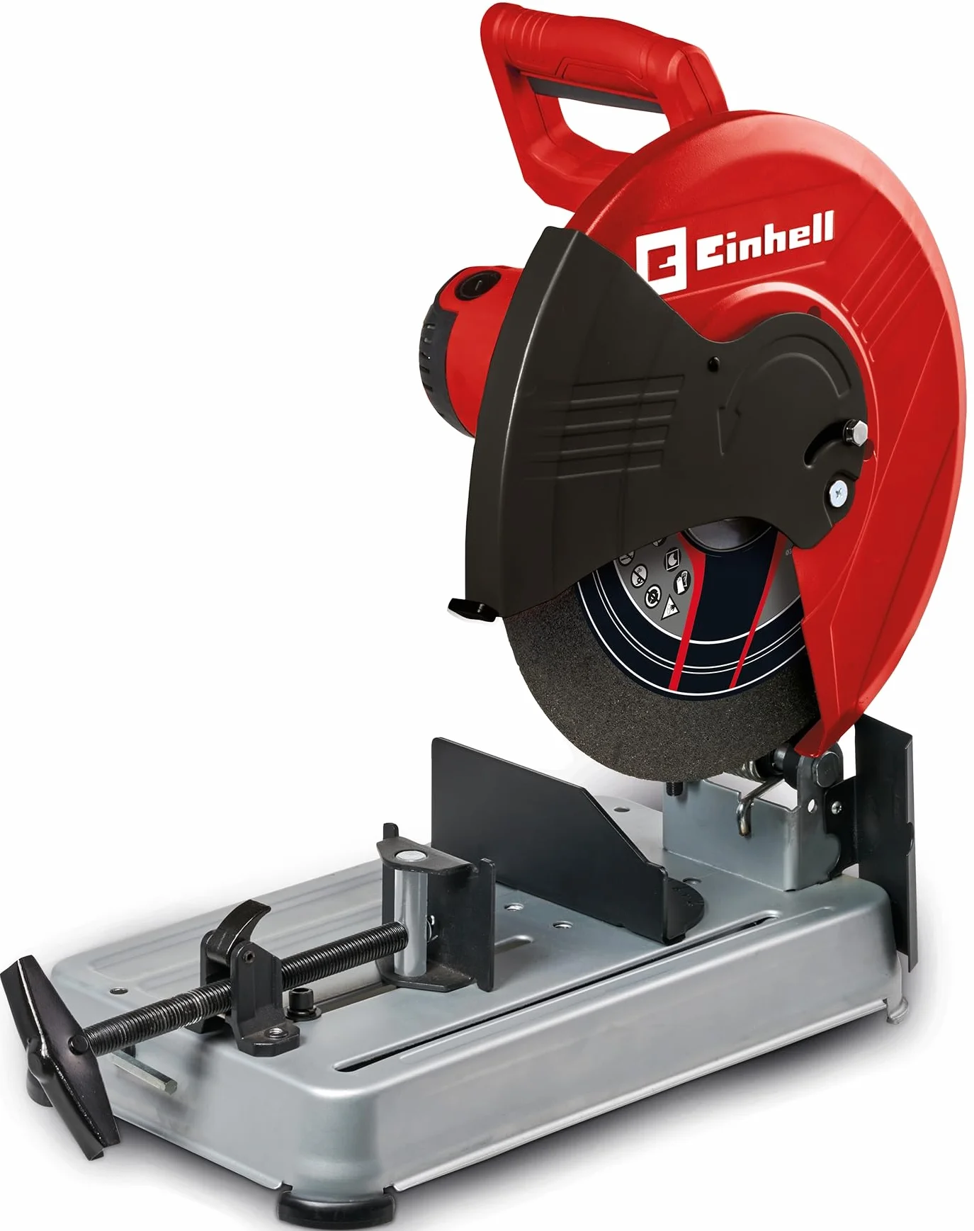 Einhell Piła do metalu TC-MC 355/1 (2200 W, prędkość obrotowa biegu jałowego 4200 min-1, Softstart, ochrona przed iskrami, w zestawie tarcza tnąca Ø 355 x Ø 25,4 x 2,8 mm)
