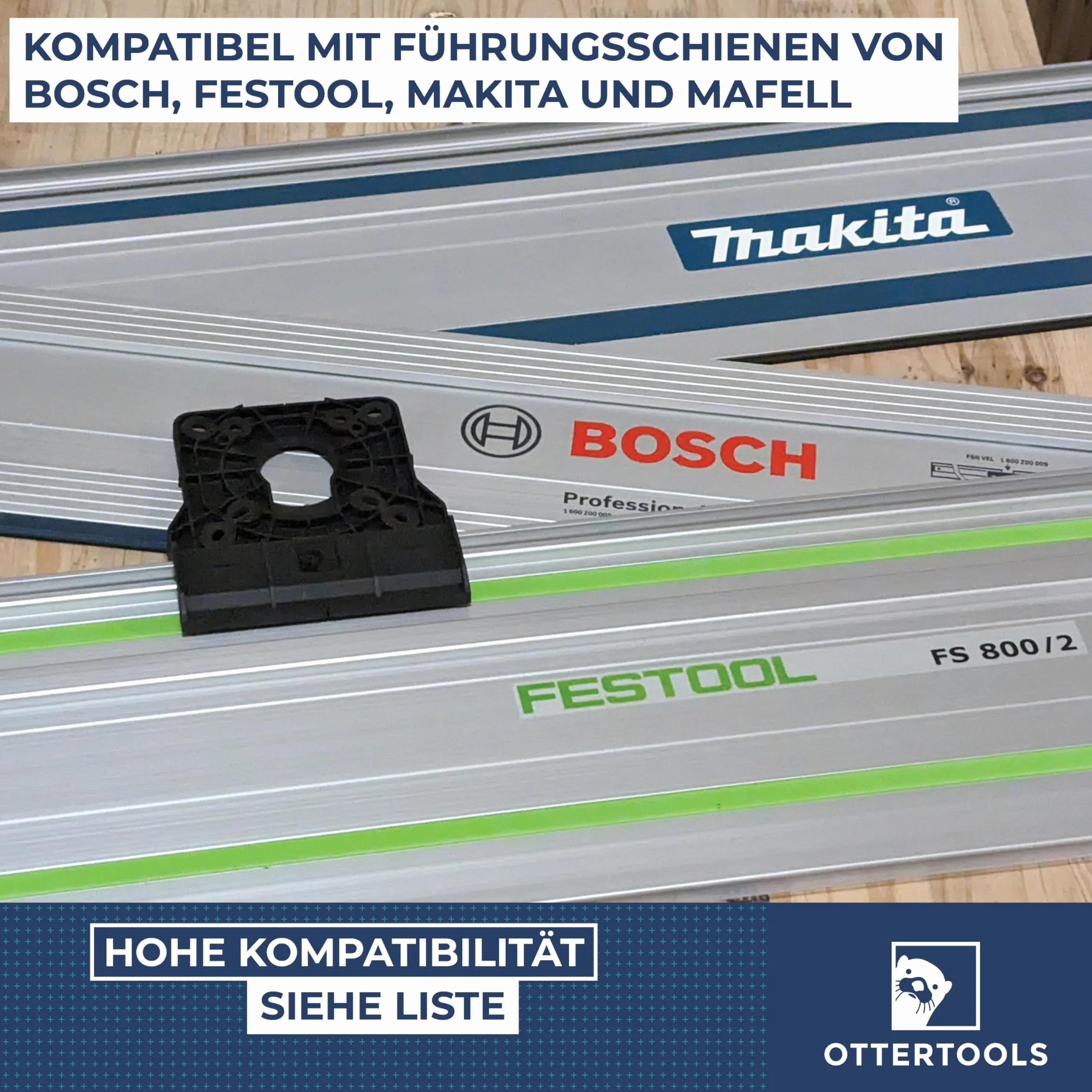 Adapter szyny prowadzącej FSA1A do frezarki górnowrzecionowej – Makita RT0700 DRT50 Bosch GKF550 Milwaukee FTR8