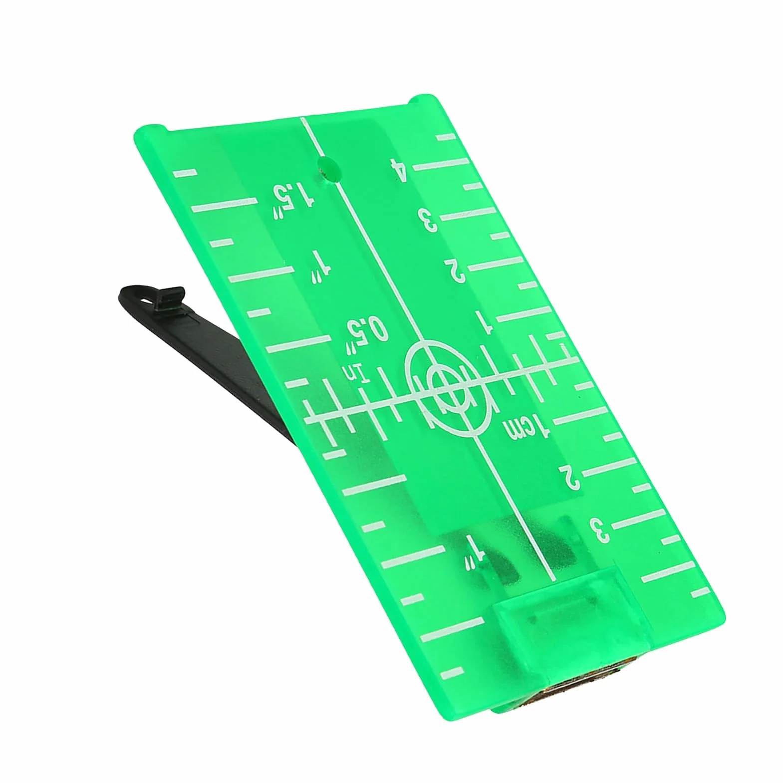 Doppelte magnetische Zielplatte mit Bein für -Pegelmesser Cross Line(Green)