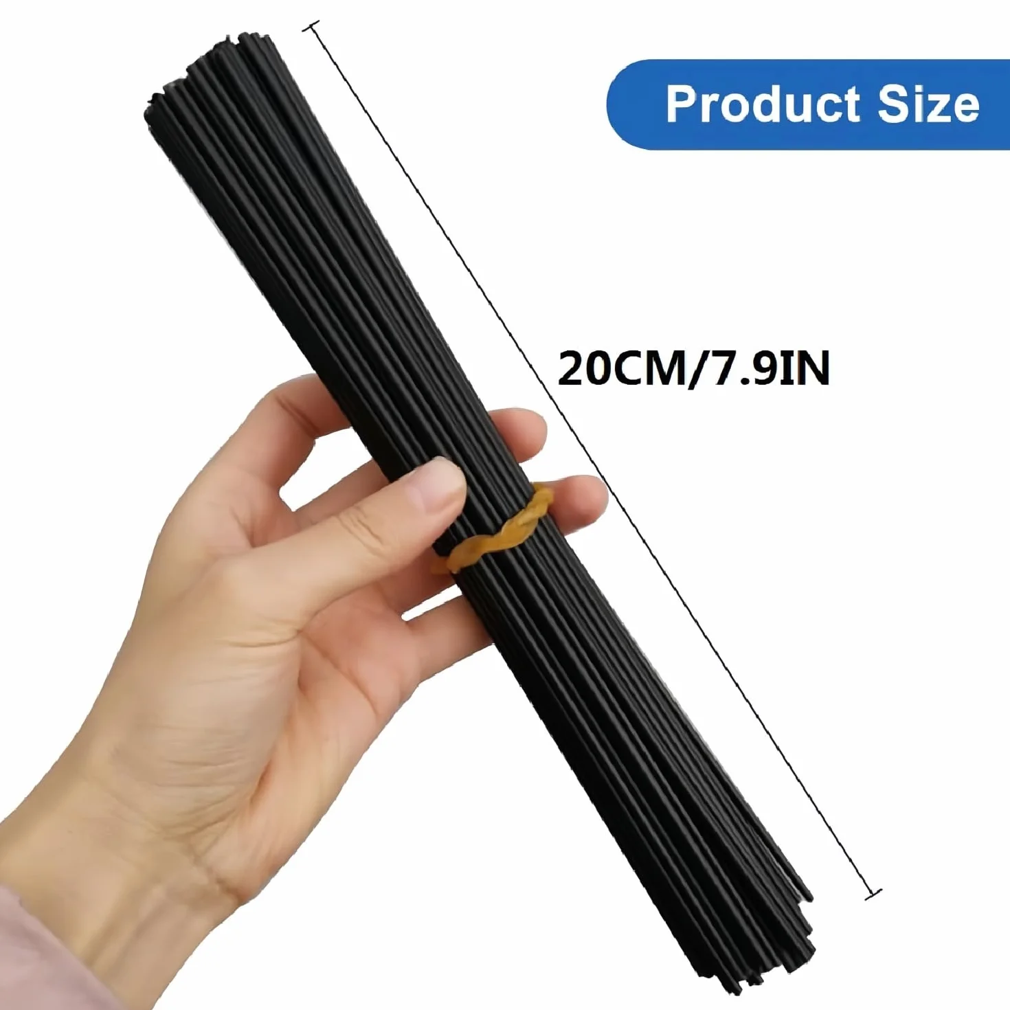 Plastikowe pręty lutownicze, drut spawalniczy, plastikowe pręty spawalnicze 40 szt. Spawanie ABS PVC PE PP do napraw plastikowych pistoletów na gorące powietrze