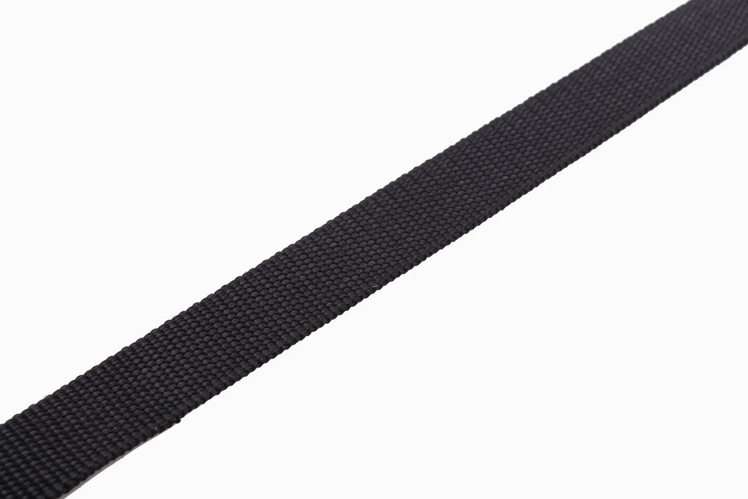 Nylonowa smycz dla psa, długość 25 m, do treningu chodzenia, smycze dla średnich i dużych psów, szerokość 2,5 cm (czarna)