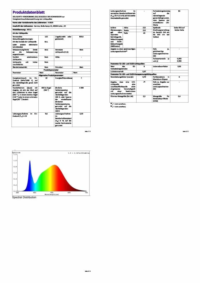 HUBER Lampa ścienna LED z czujnikiem ruchu 140° 10 W, 957 lm I IP54, chroniona lampa zewnętrzna LED z czujnikiem ruchu, lampa ścienna wewnątrz, okrągła, biała