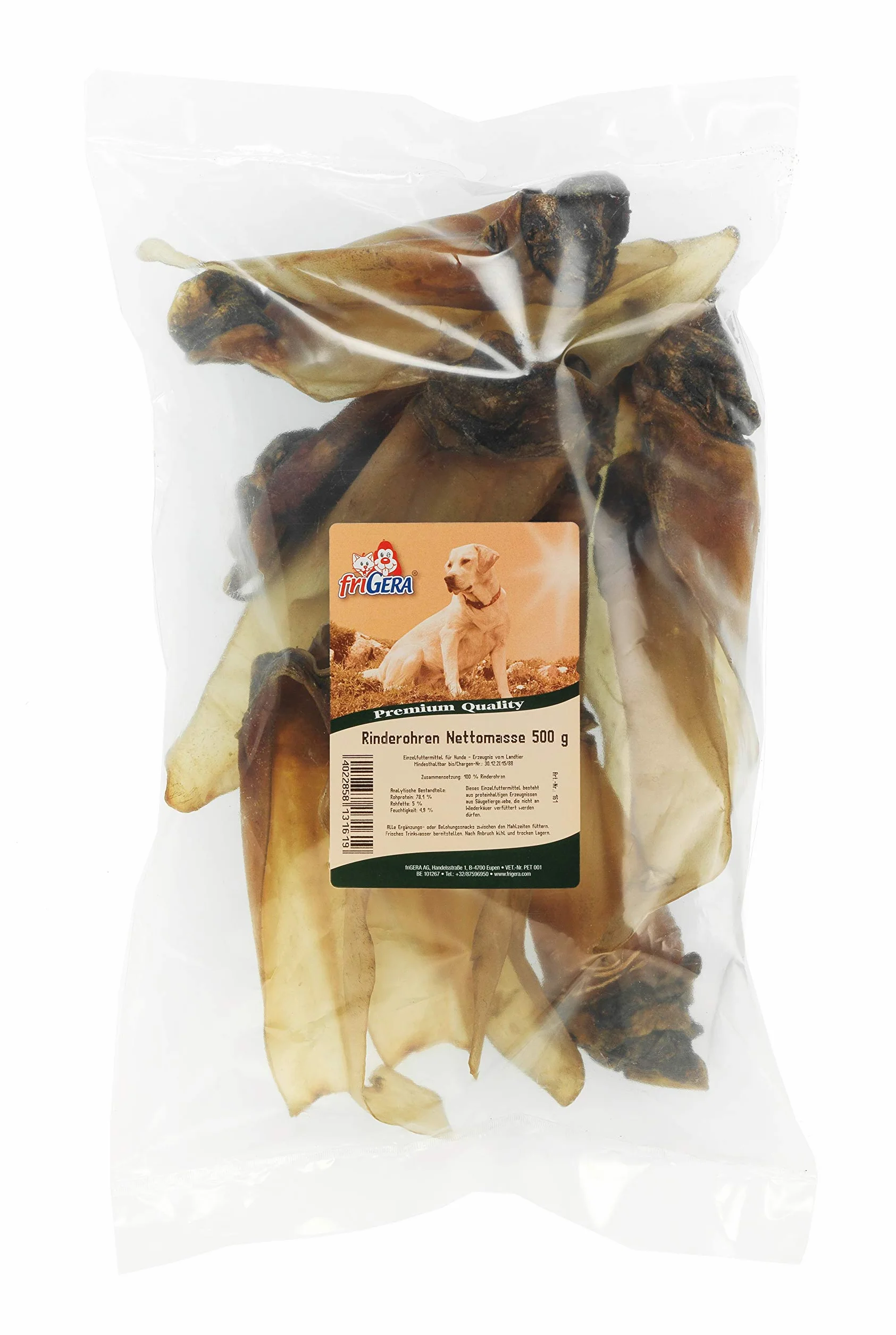 Frigera Przekąska dla Psów, Wołowina, 500 g