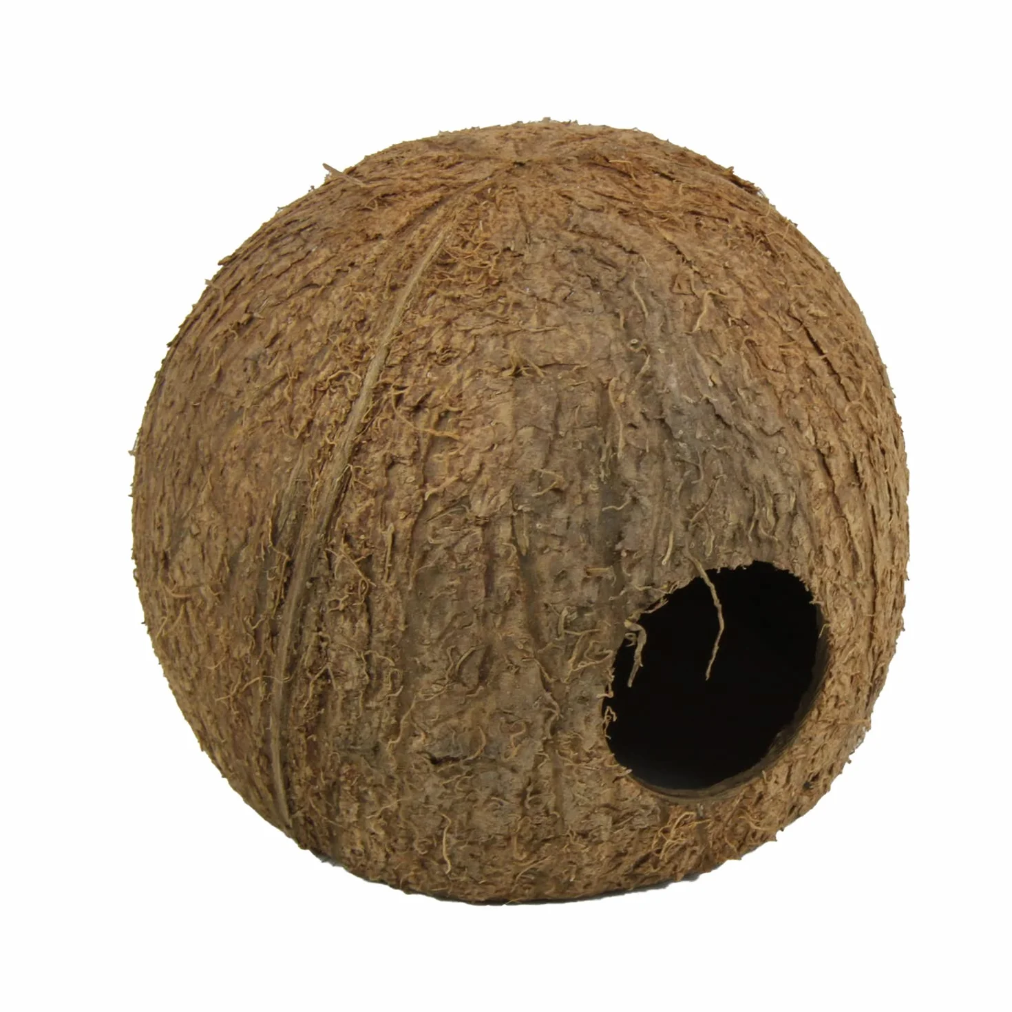 JBL 61512 miska z orzecha kokosowego jako jaskinia do akwariów i terrariów Cocos Cava 3/4 l