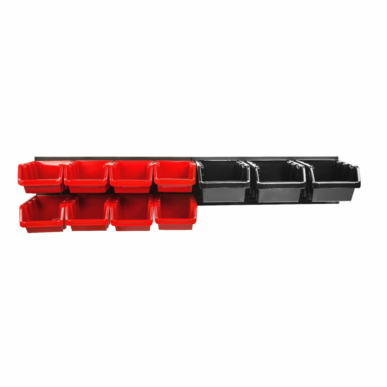 Regał ścienny 780x130 mm System przechowywania 11 pudełek