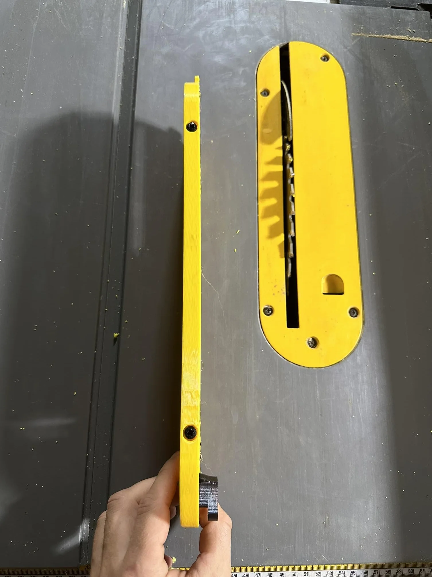 Wkładka o zerowym prześwicie do piły stołowej Dewalt DWE7492 DWE7491 DWE7480 DWE7499 DWE7490 DWE7490X DW744 DW745