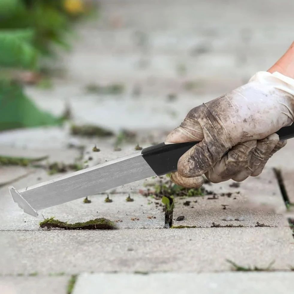 Zestaw 2 szt. skrobak z podwójnym przegubem do usuwania kamienia brukowego