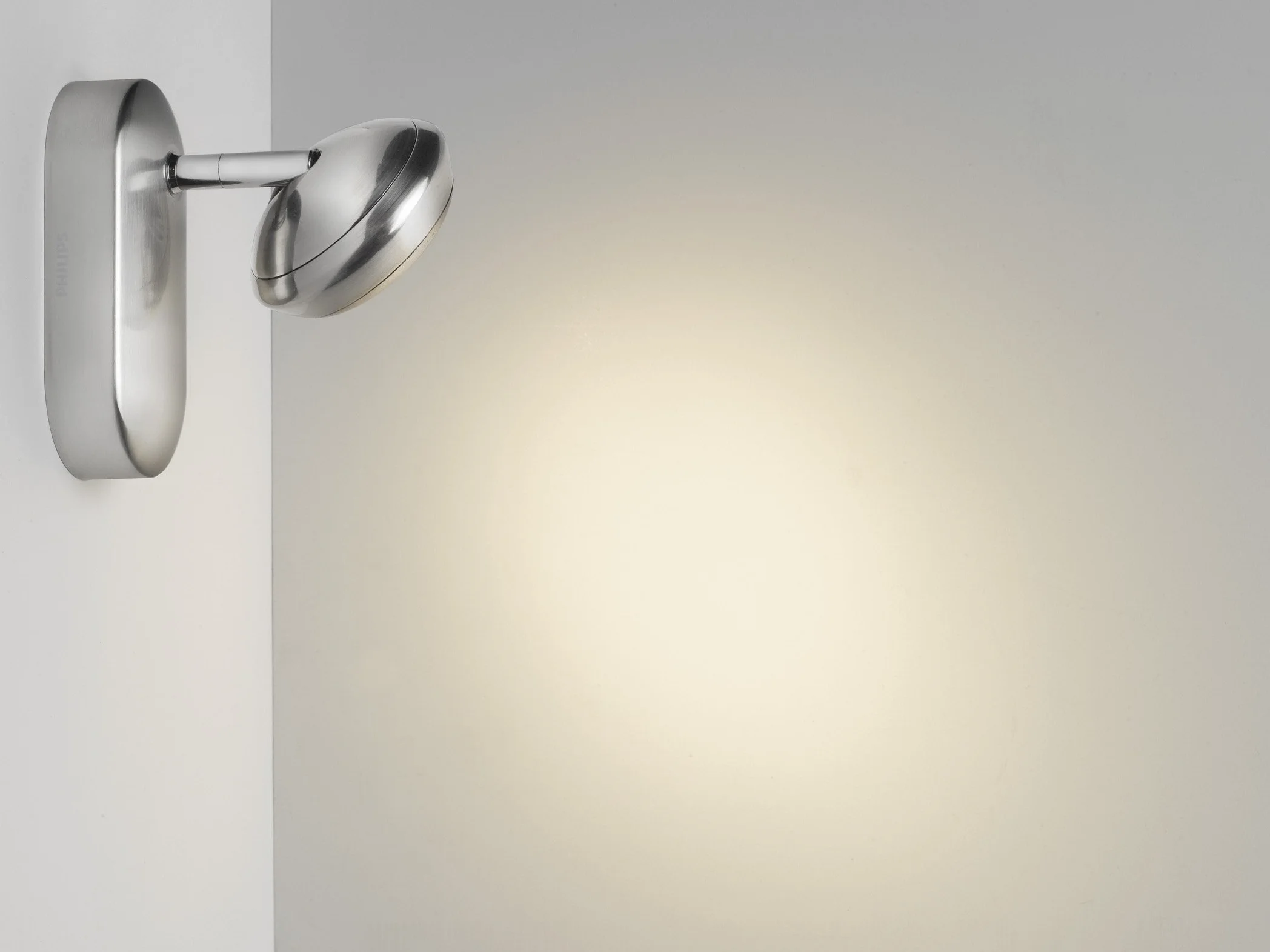 Philips LED Spot ścienny 4 W matowy chrom