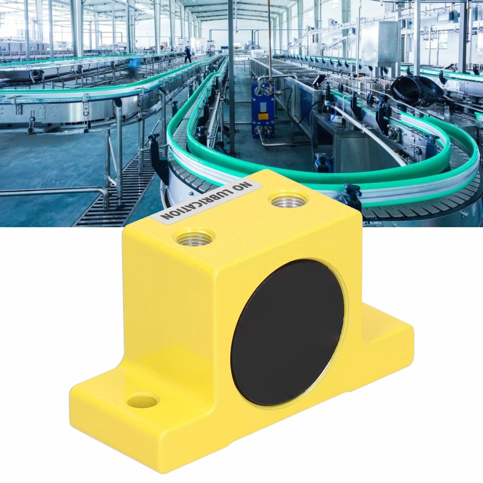 Wibrator Pneumatyczny, Pneumatyczne Wibratory Turbinowe, Mimośrodowy Obrót Turbiny Powietrznej Cichy Złoty Wibrator Przemysłowy do Silosu, Wibratory do Betonu (GT13)