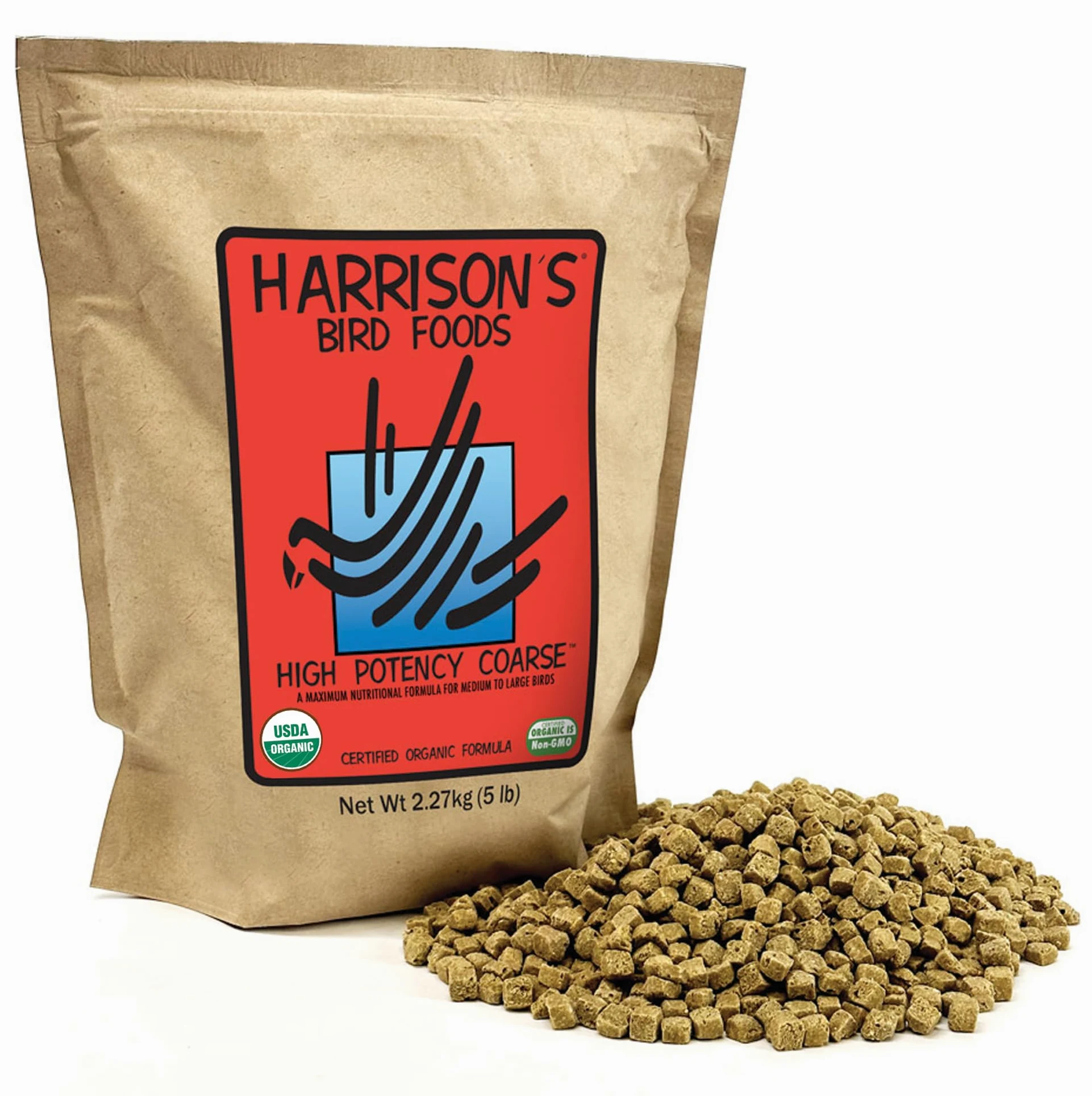 Harrisons High Potency Coarse Grosses Graines Vitaminées pour Oiseau 2.26kg