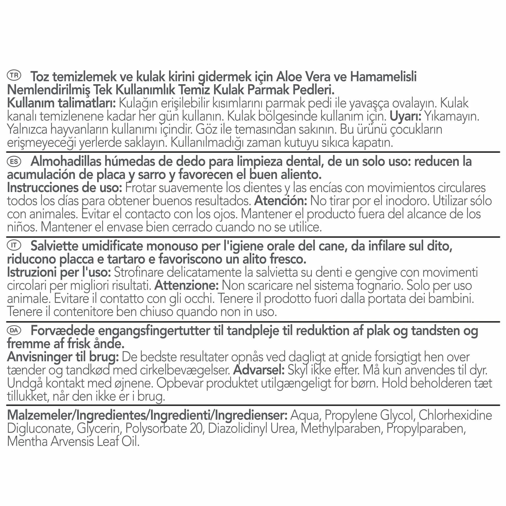 Vet'S Best 80360-6p Podkładki do Czyszczenia Zębów dla Psów, 50 Sztuk