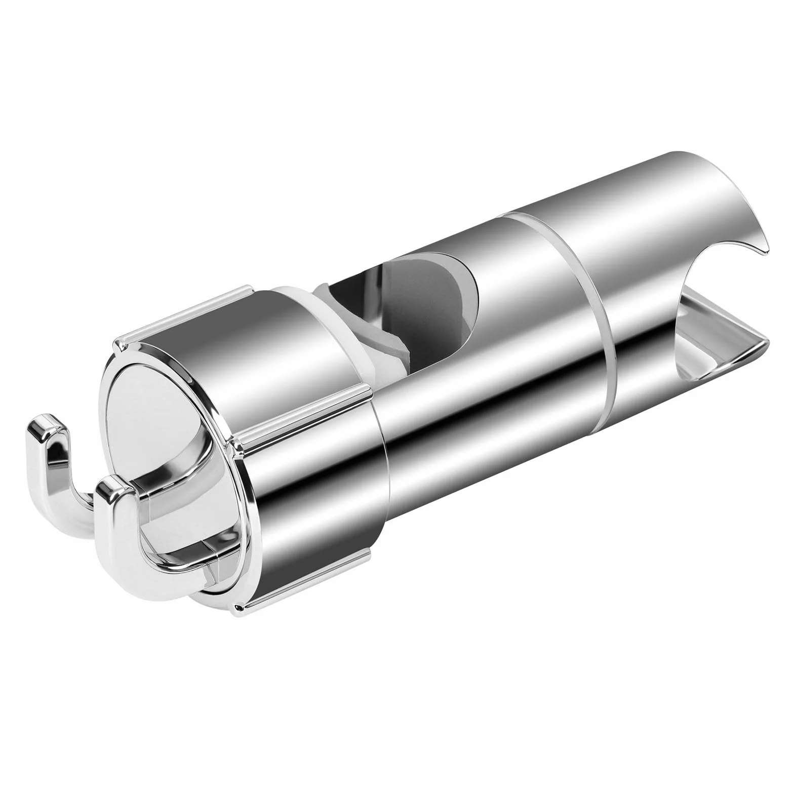OSDUE Uchwyt na prysznic, Uchwyt na głowę prysznic, uchwyt na prysznic bez wiercenia, regulowany 16-27 mm ABS Głowica Prysznicowa Prysznic Ręczny Wejście Łazienka Chrome Srebrny, P-LTH20230717-GG