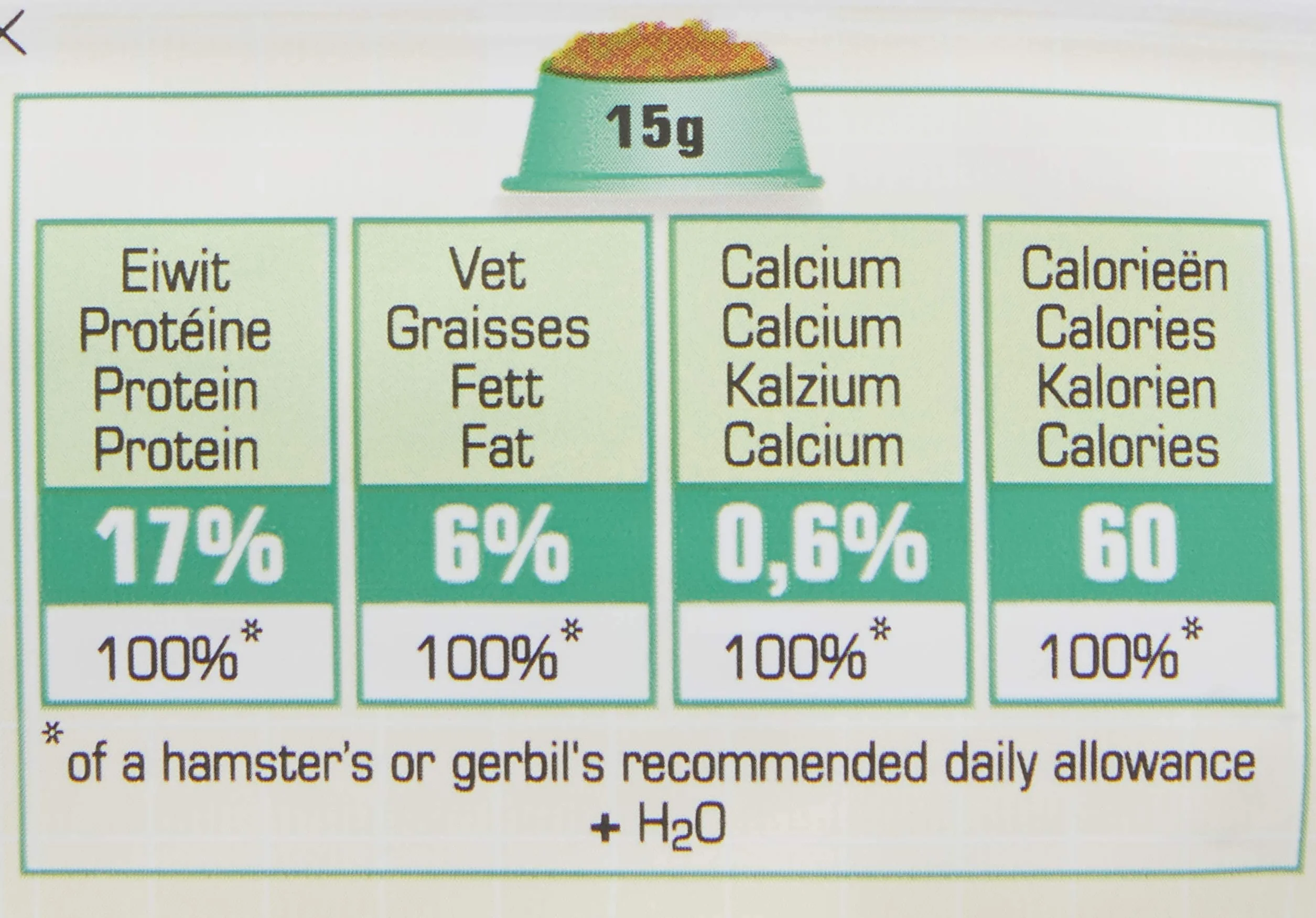 Versele-laga Complete chomik & gerbil – 500 g