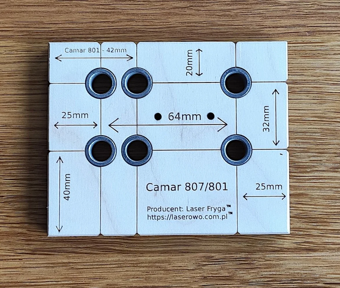 Szablon do Camar 807/801