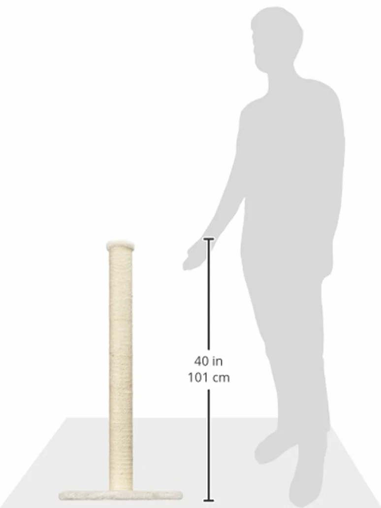 Europet drapak dla kotów wysokie słupki, 90 cm, beżowy