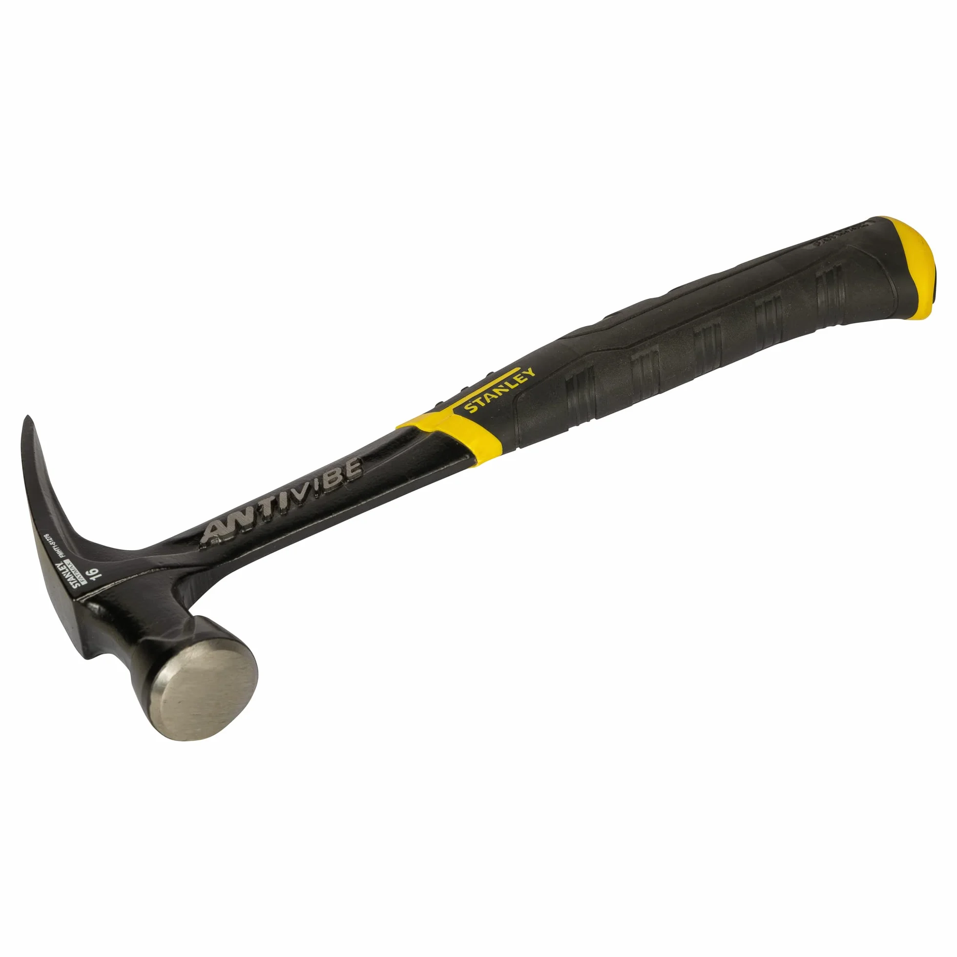 Stanley Antivibe All Steel Rip Młotek, Czarny/Żółty, 450 g