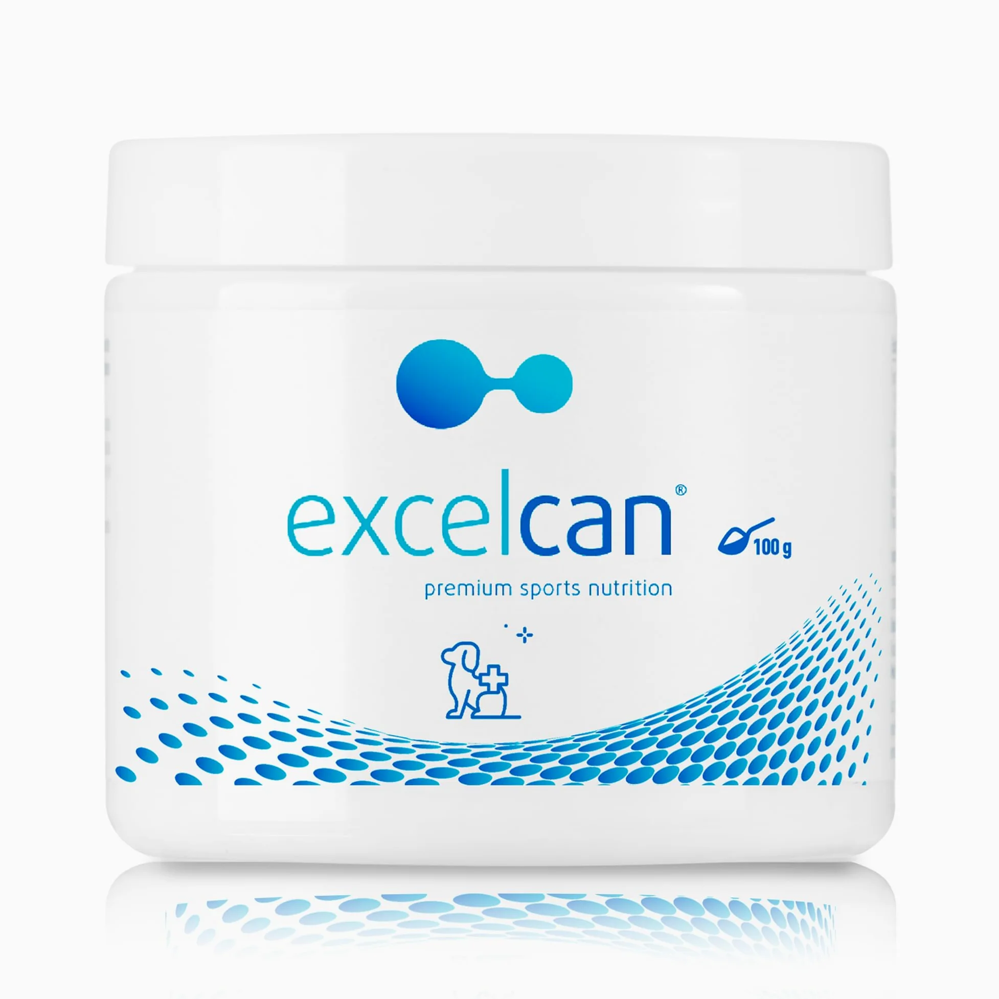 Excelcan - chondroprotector psy | Naturalny środek przeciwzapalny z kolagenem dla starszych psów | Skóra i włosy Stawy (300g)