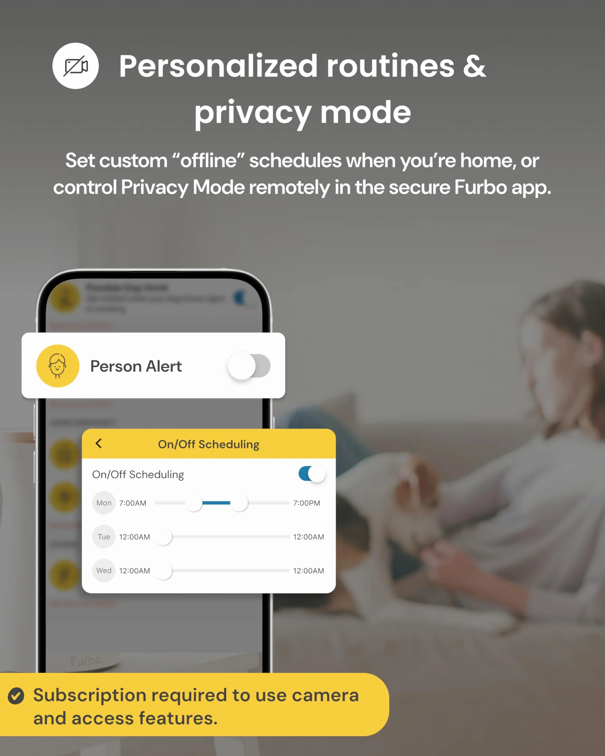 Furbo Kamera dla psów 360° z pakietem bezpieczeństwa w domu