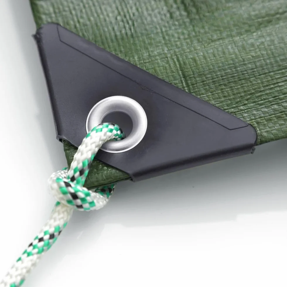 GardenMate – plandeka tkana 2x3 m 200 g/m² – jakość premium – do przykrywania – plandeka ochronna – do łodzi – zielona – ciężka