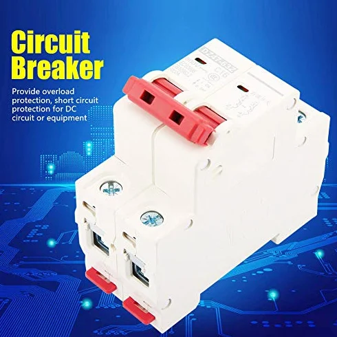 Wyłącznik miniaturowy 2P 16A DC 500V DZ47-63Z-2P fotowoltaiczny do paneli PV