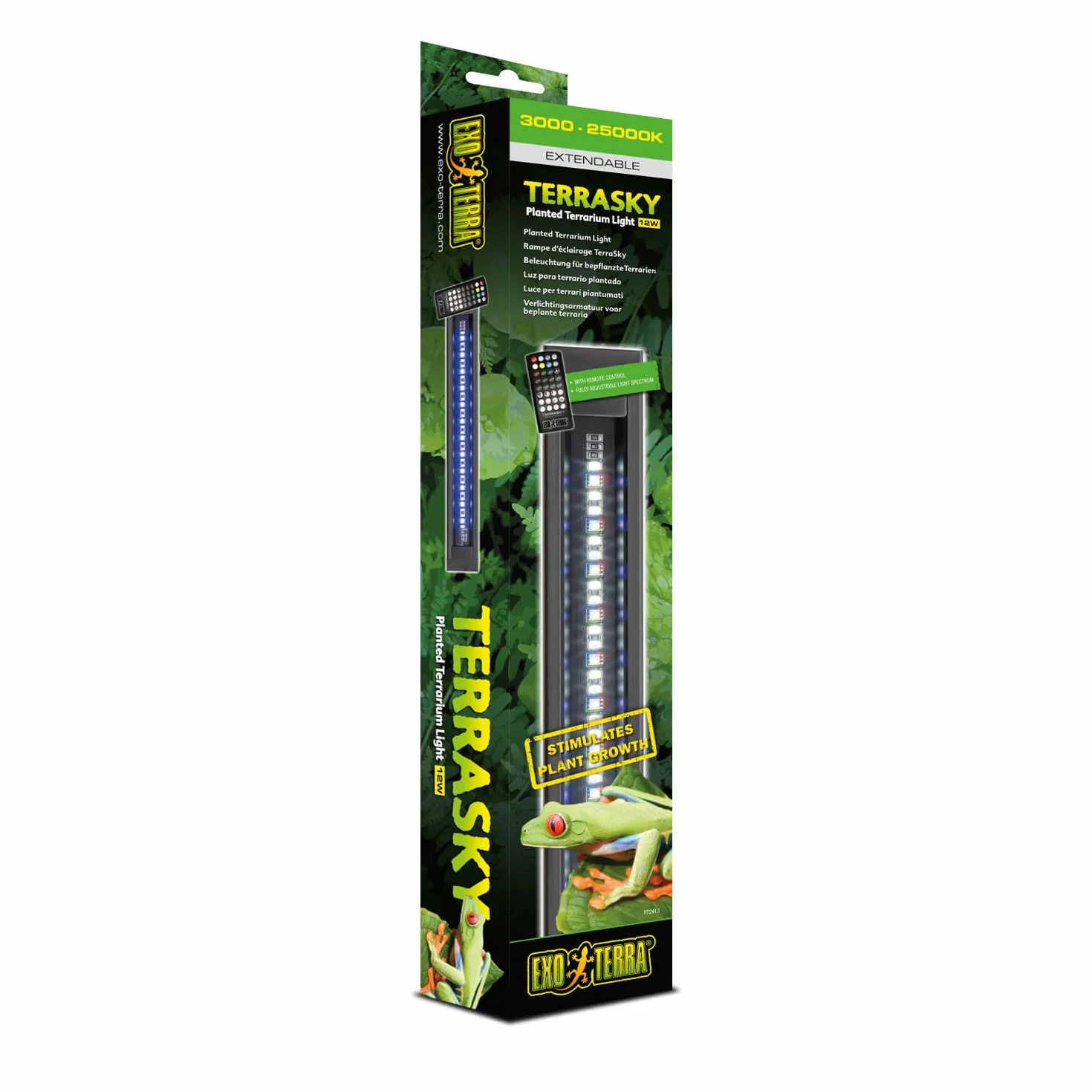 Exo Terra TerraSky oświetlenie LED terrarium z roślinami i gadami