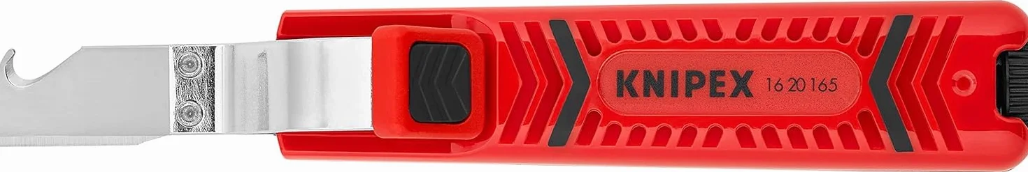 KNIPEX Przyrząd do ściągania izolacji z ostrzem skalpela 165 mm 16 20 165 SB