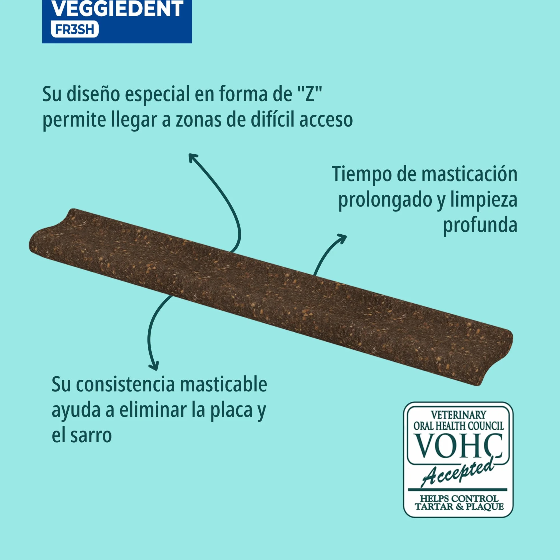 CET Żucia dla psów Veggie Dent Średni 10-30 kg