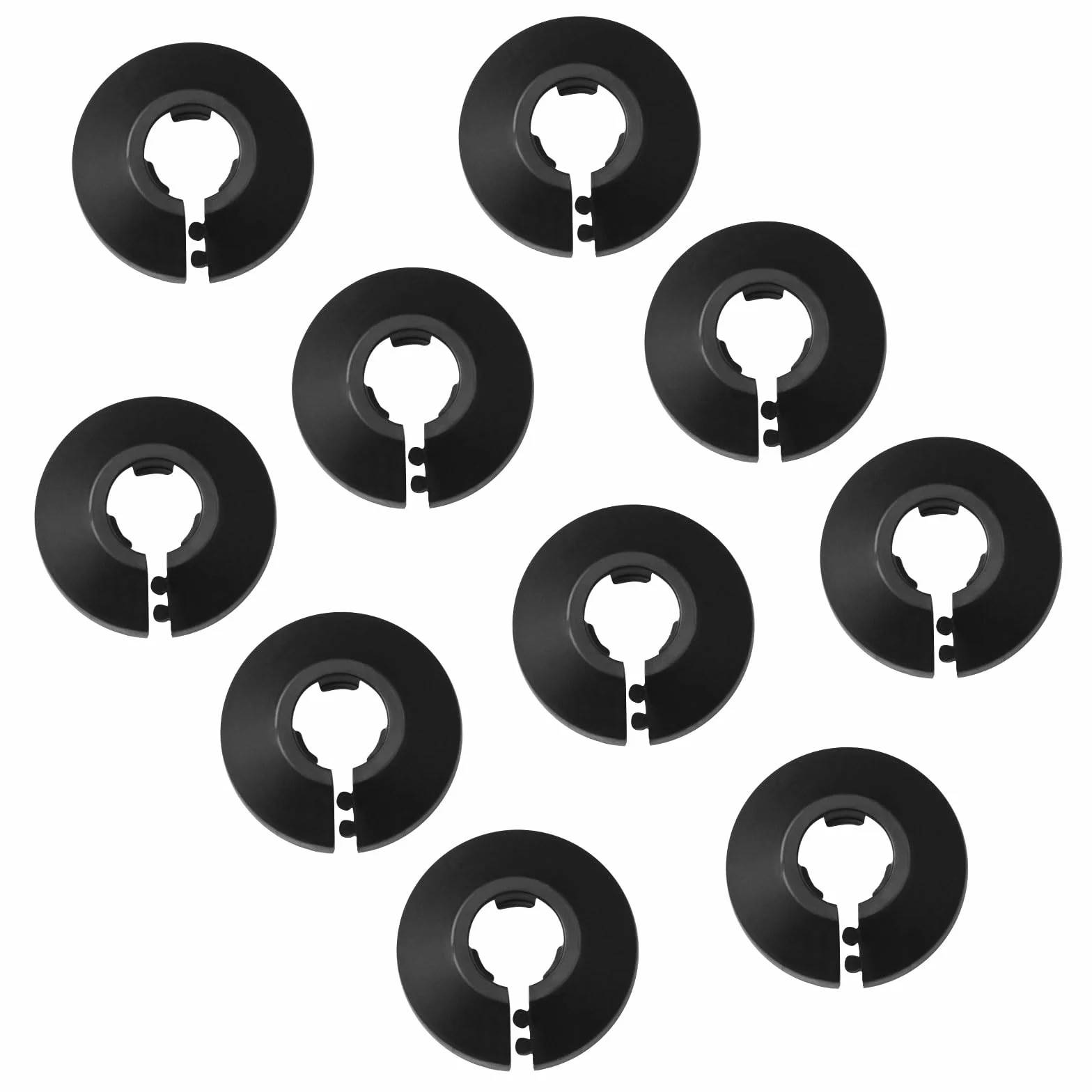 Plastikowe osłony rury chłodnicy 16 mm dekoracja rury, zestaw 10 szt