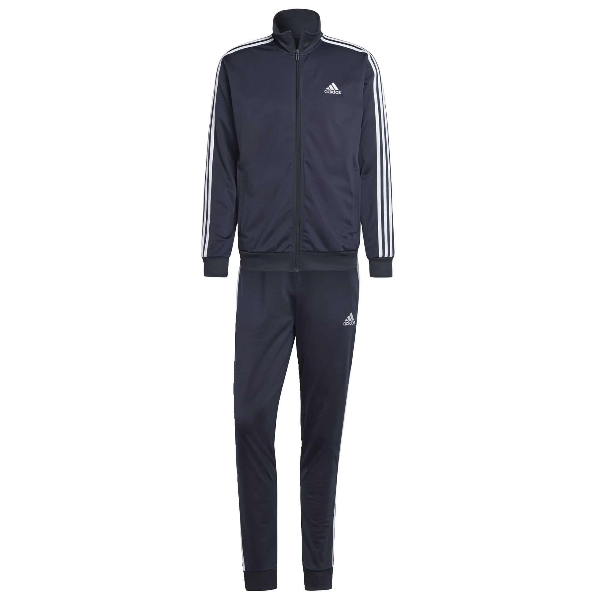 Adidas Basic 3-Stripes ECS77 Dres, Niebieski, M