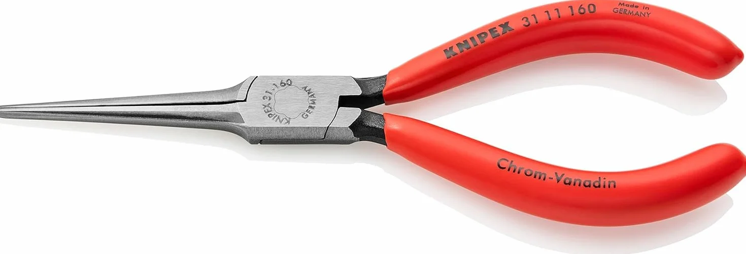 KNIPEX Szczypce chwytające (szczypce chwytające wydłużone) w opakowaniu z zawieszką z tworzywa sztucznego, 31 11 160 SB
