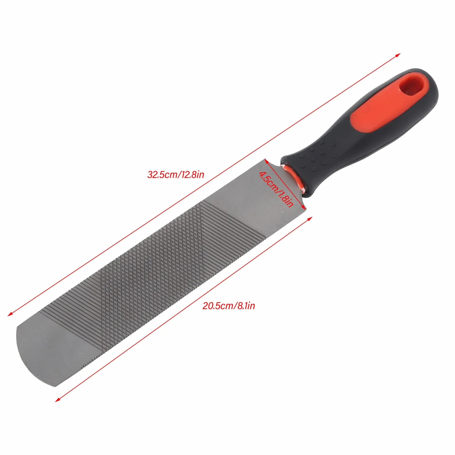 Dwustronny tarnik do kopyt ze stali węglowej 20 cm, ergonomiczny pilnik do przycinania kopyt koni