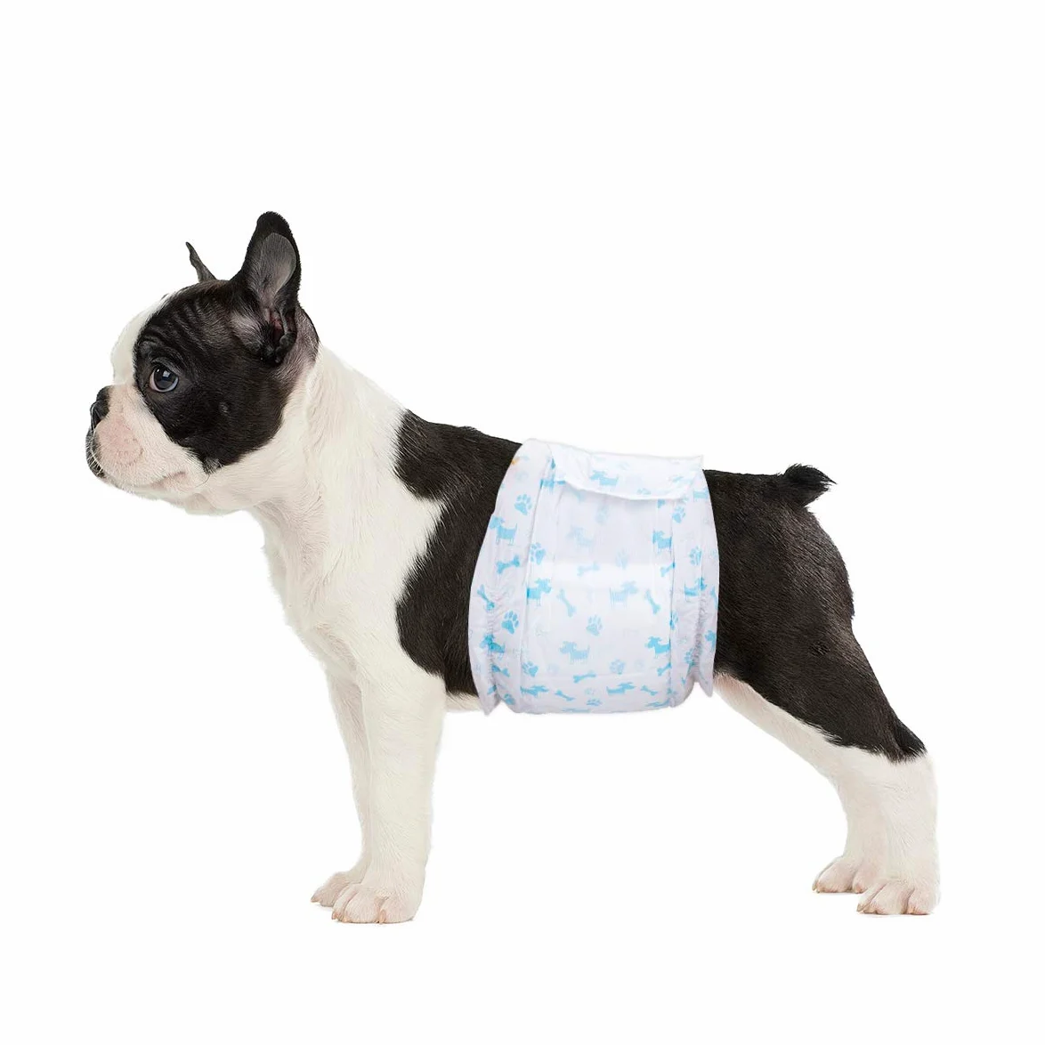 Pieluchy dla psów płci męskiej S, pasuje do talii 30-48 cm, 52 sztuk