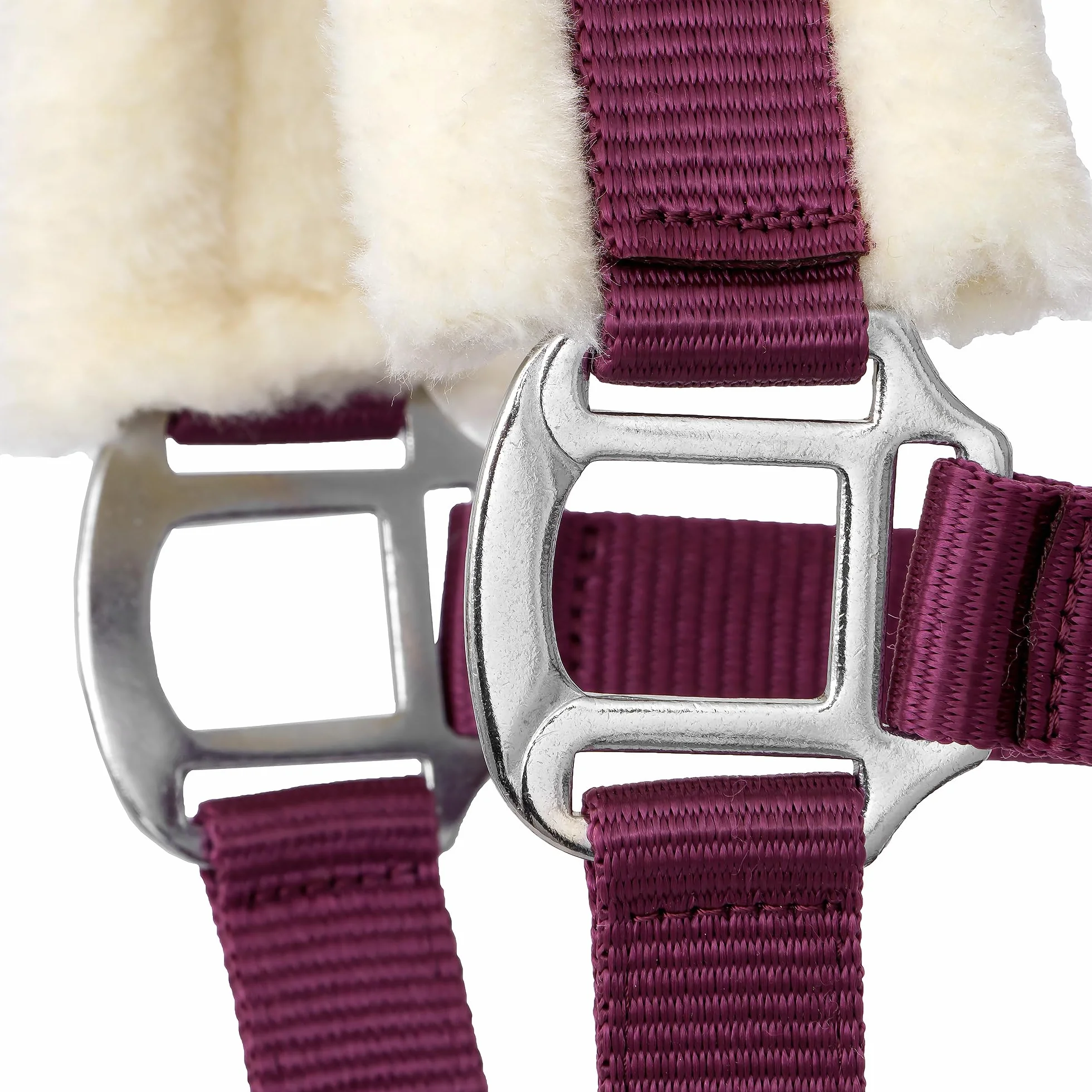 Kantar dla konia START MinkPadded (Bordowy, Full)